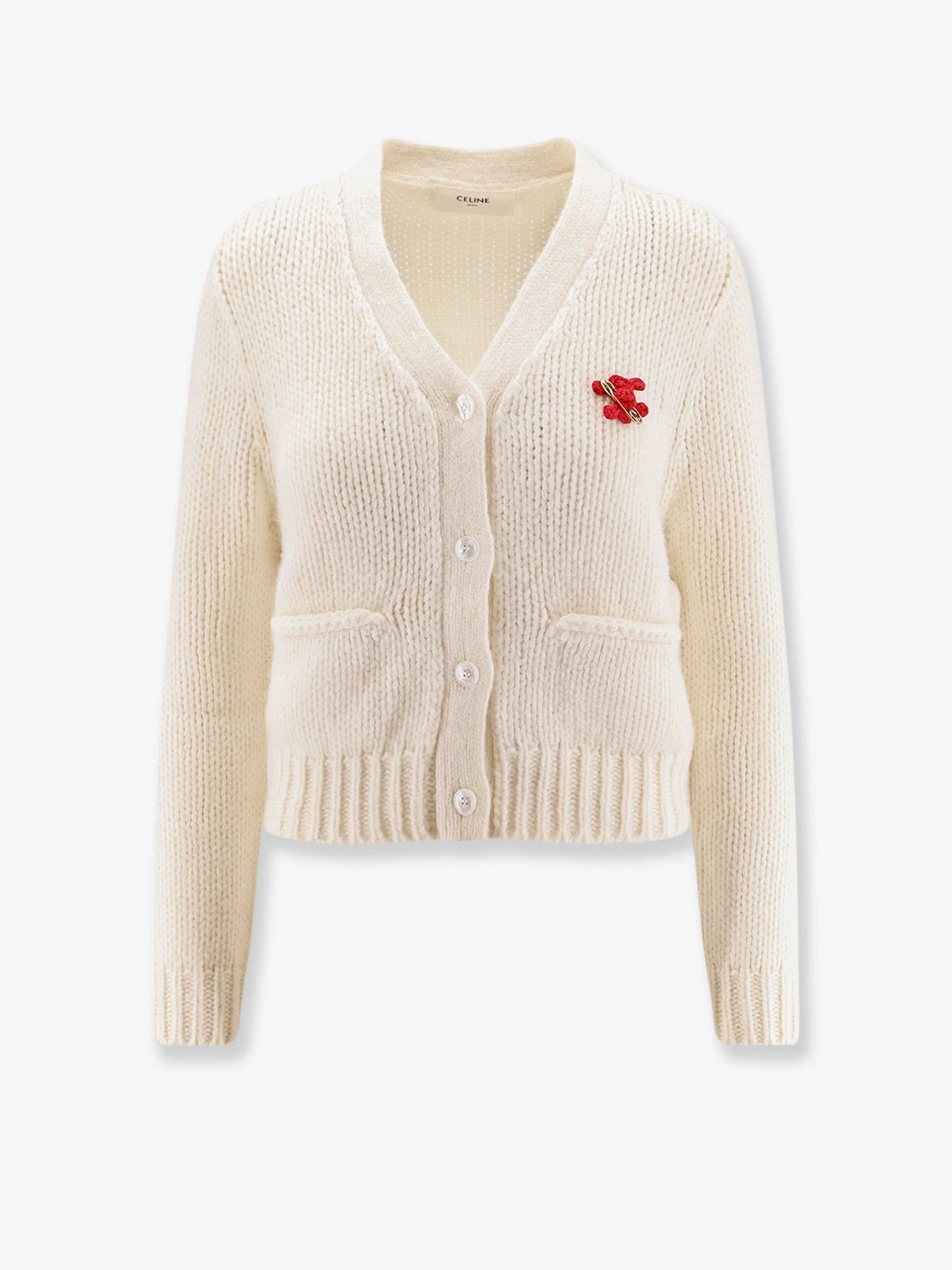 Celine Women Silk And Cashmere Cardigan CELINE