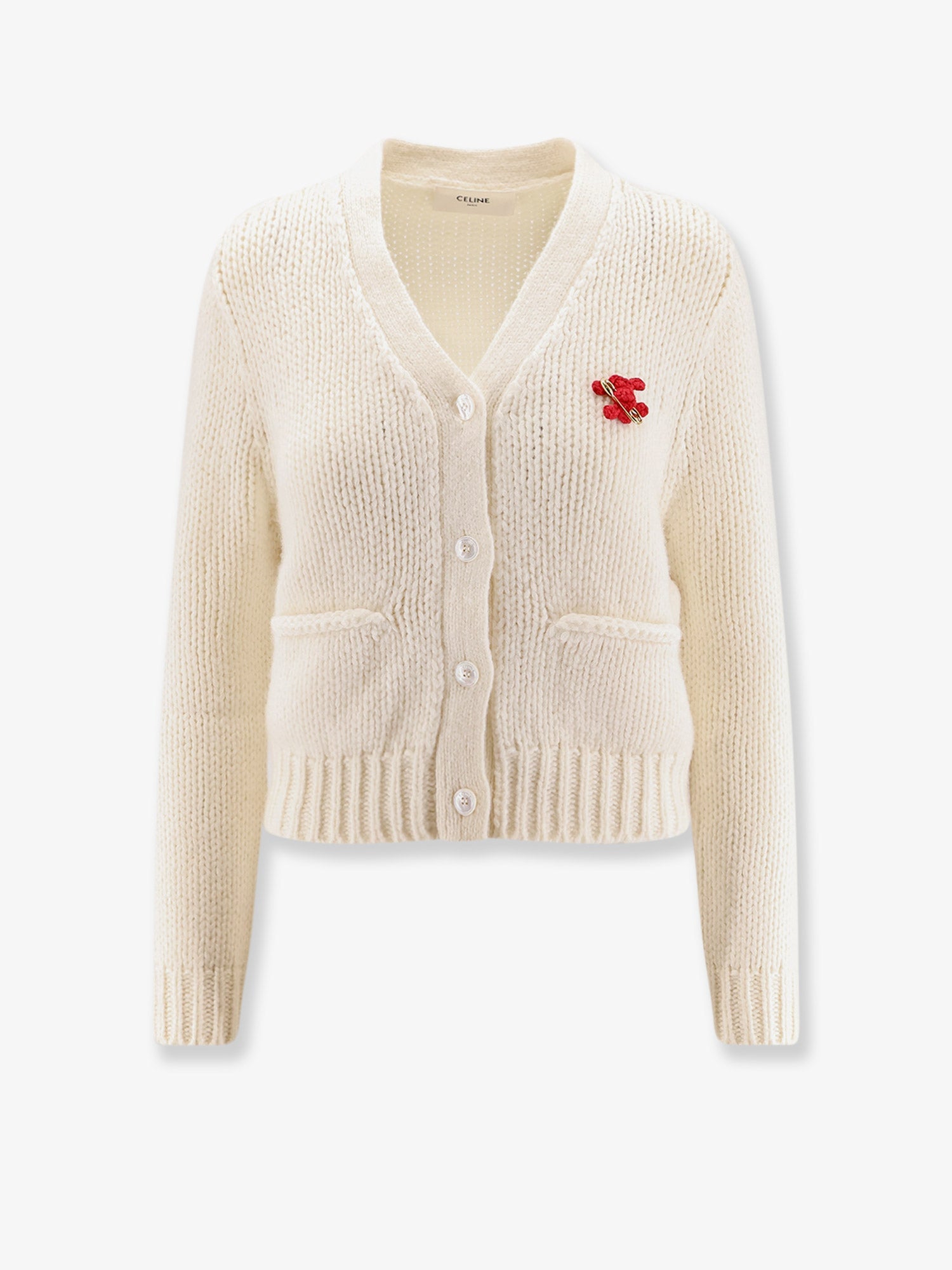 Celine Women Silk And Cashmere Cardigan CELINE