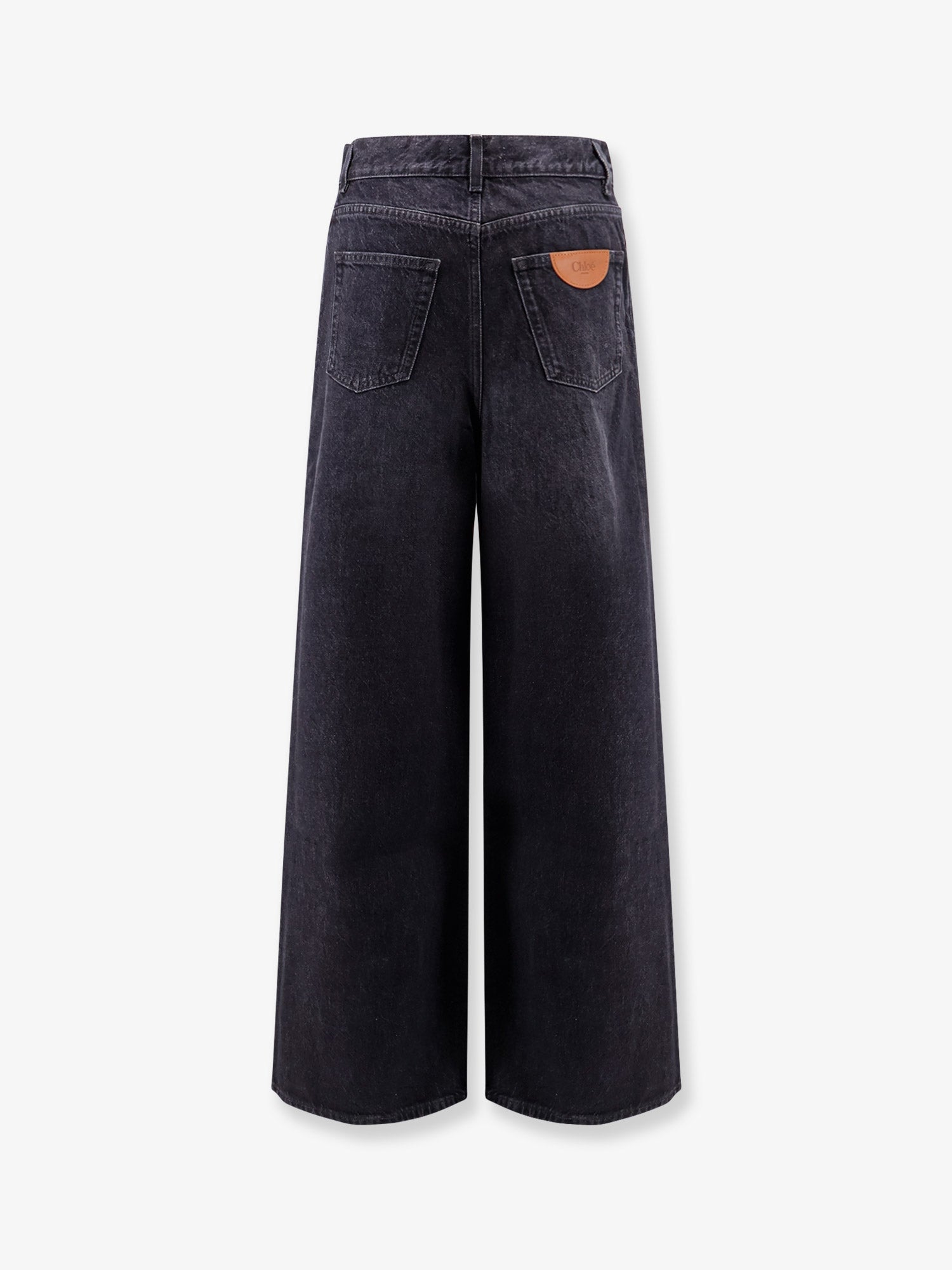 Chloe' Women Jeans With Iconic Leather Logo Tag CHLOE