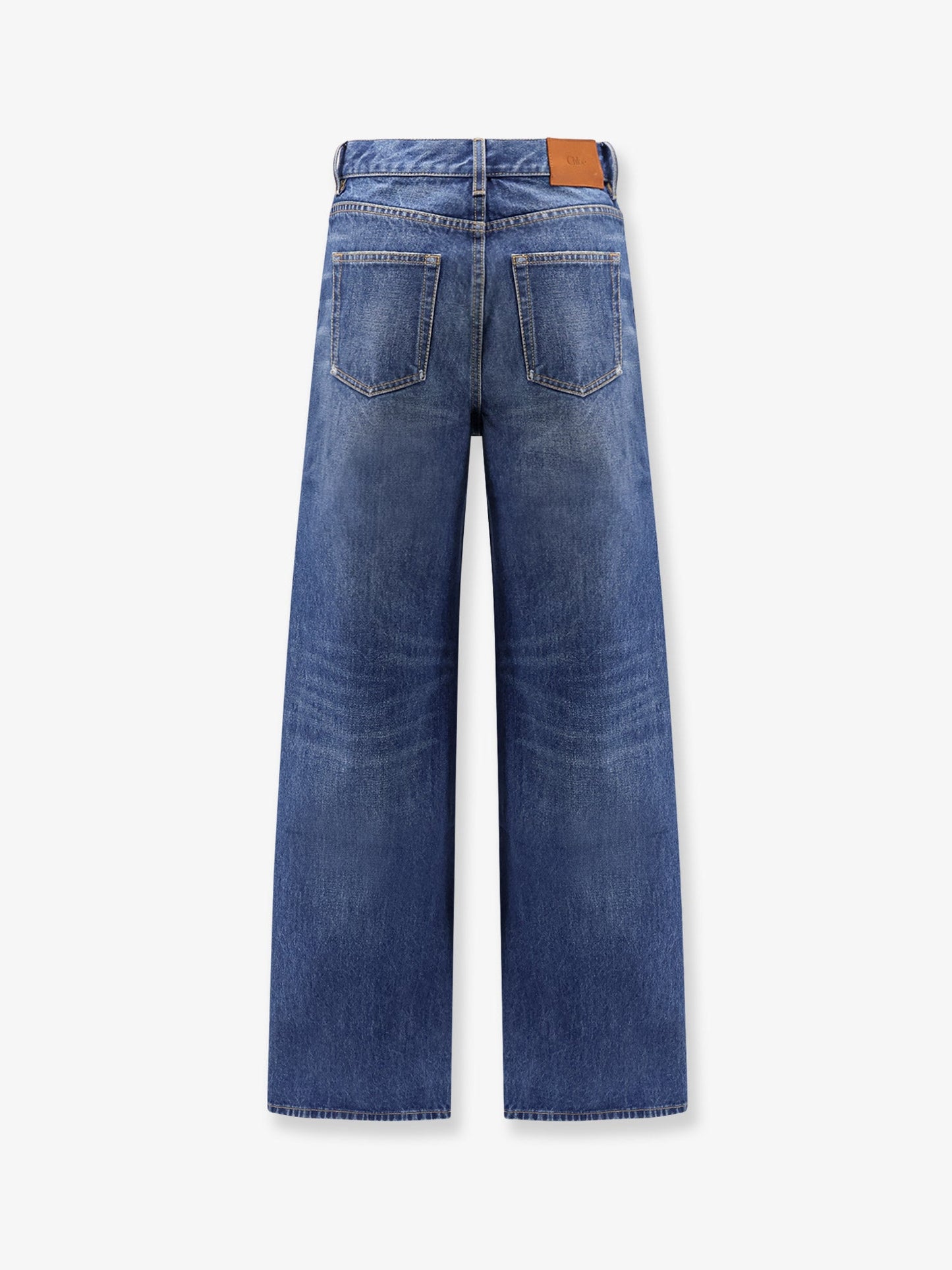 Chloe' Women Jeans With Leather Logo Tag CHLOE