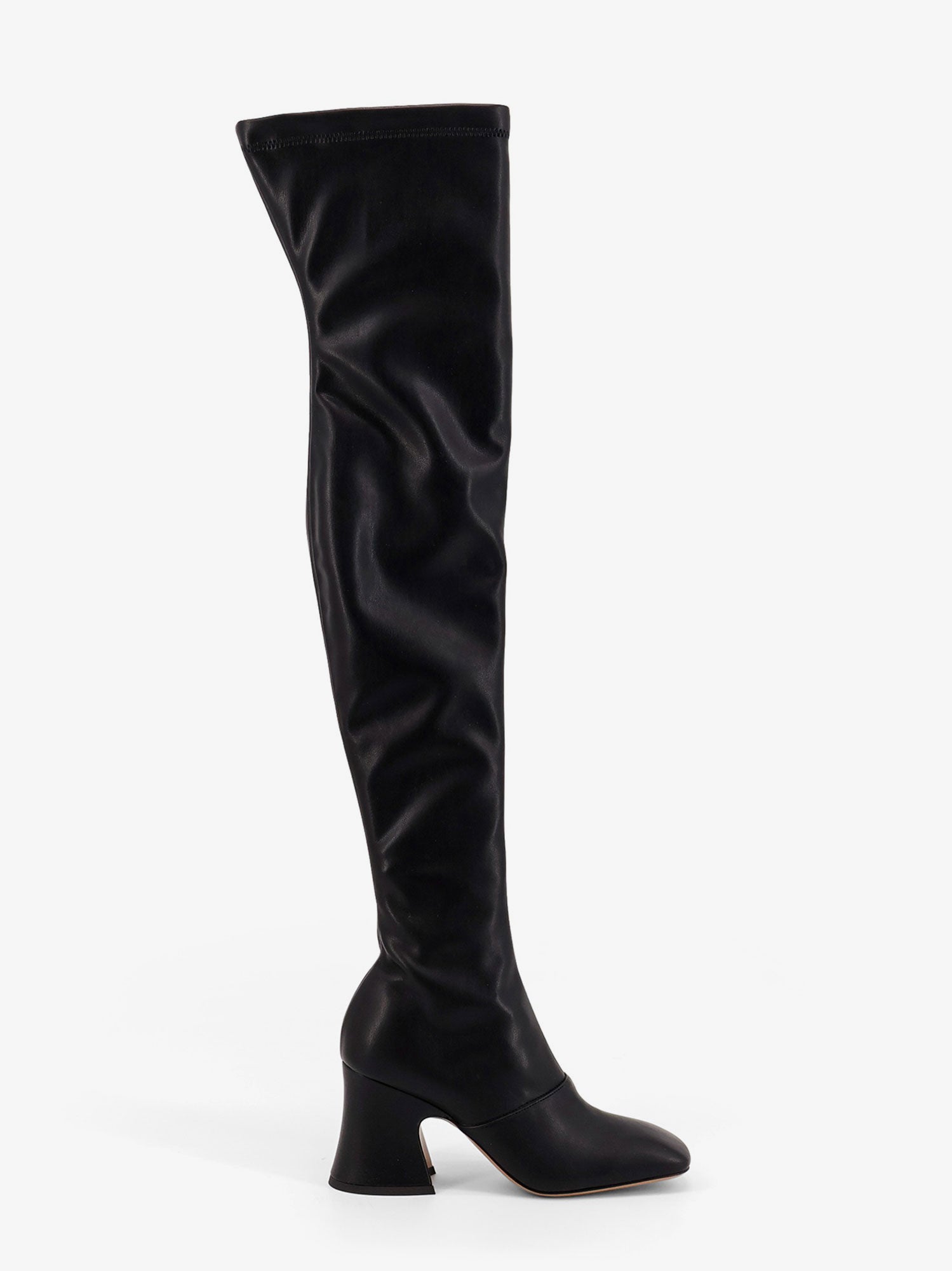 Chloe' Women Janis Over The Knee Leather Boots CHLOE