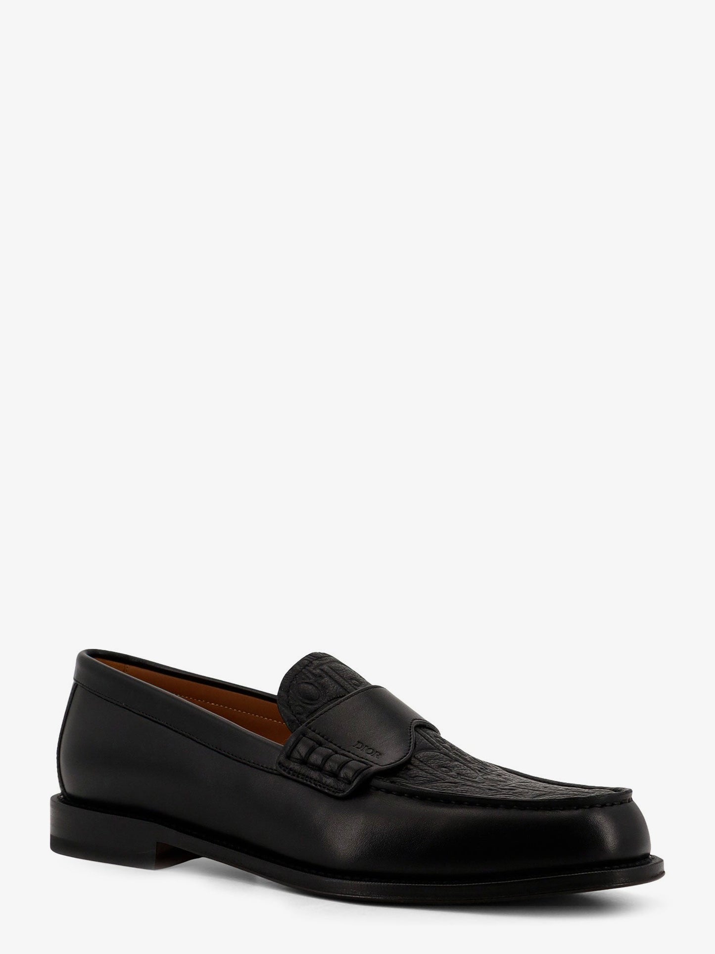 Dior Men Granvil Leather Loafers CHRISTIAN DIOR