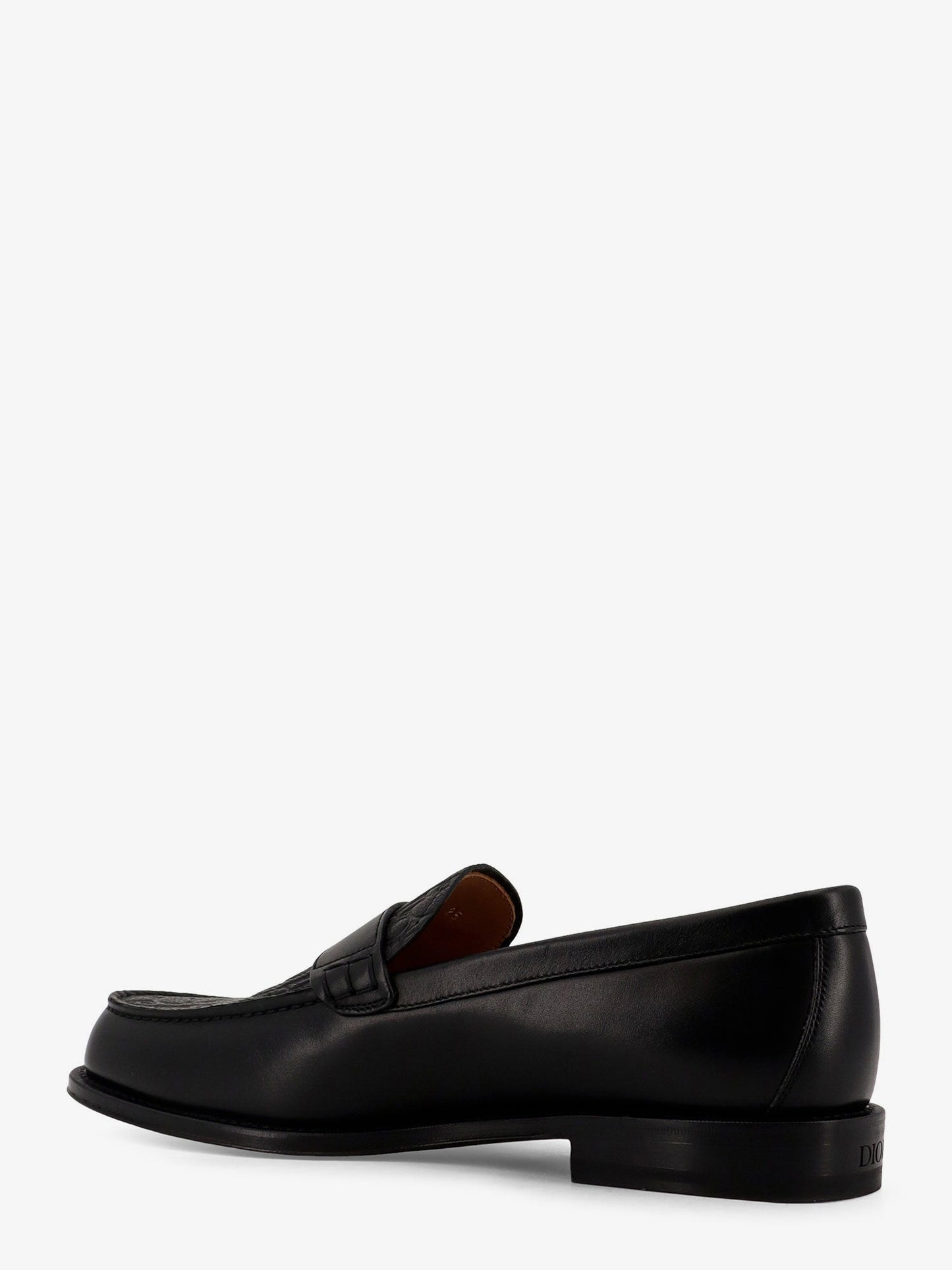 Dior Men Granvil Leather Loafers CHRISTIAN DIOR