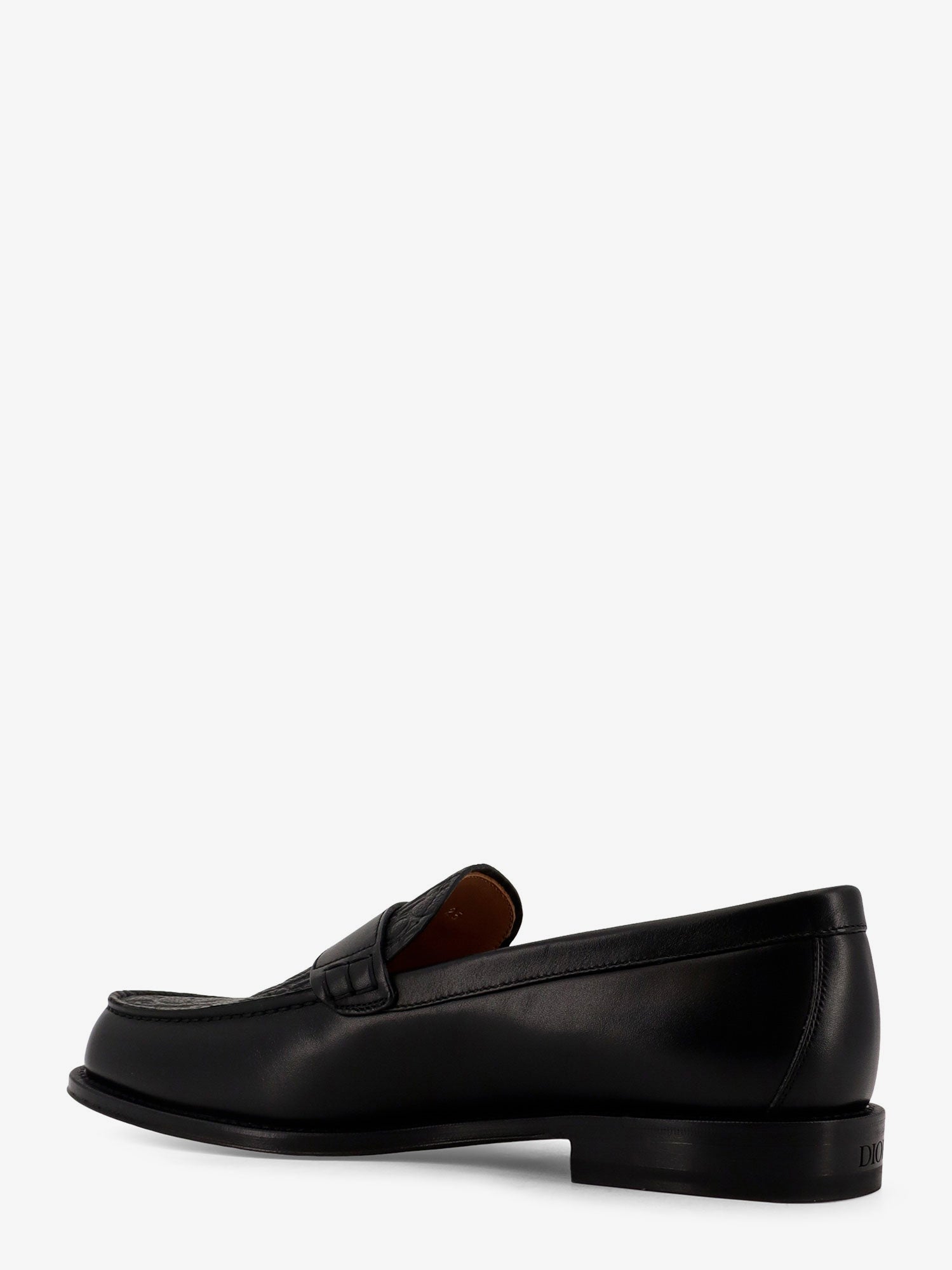 Dior Men Granvil Leather Loafers CHRISTIAN DIOR