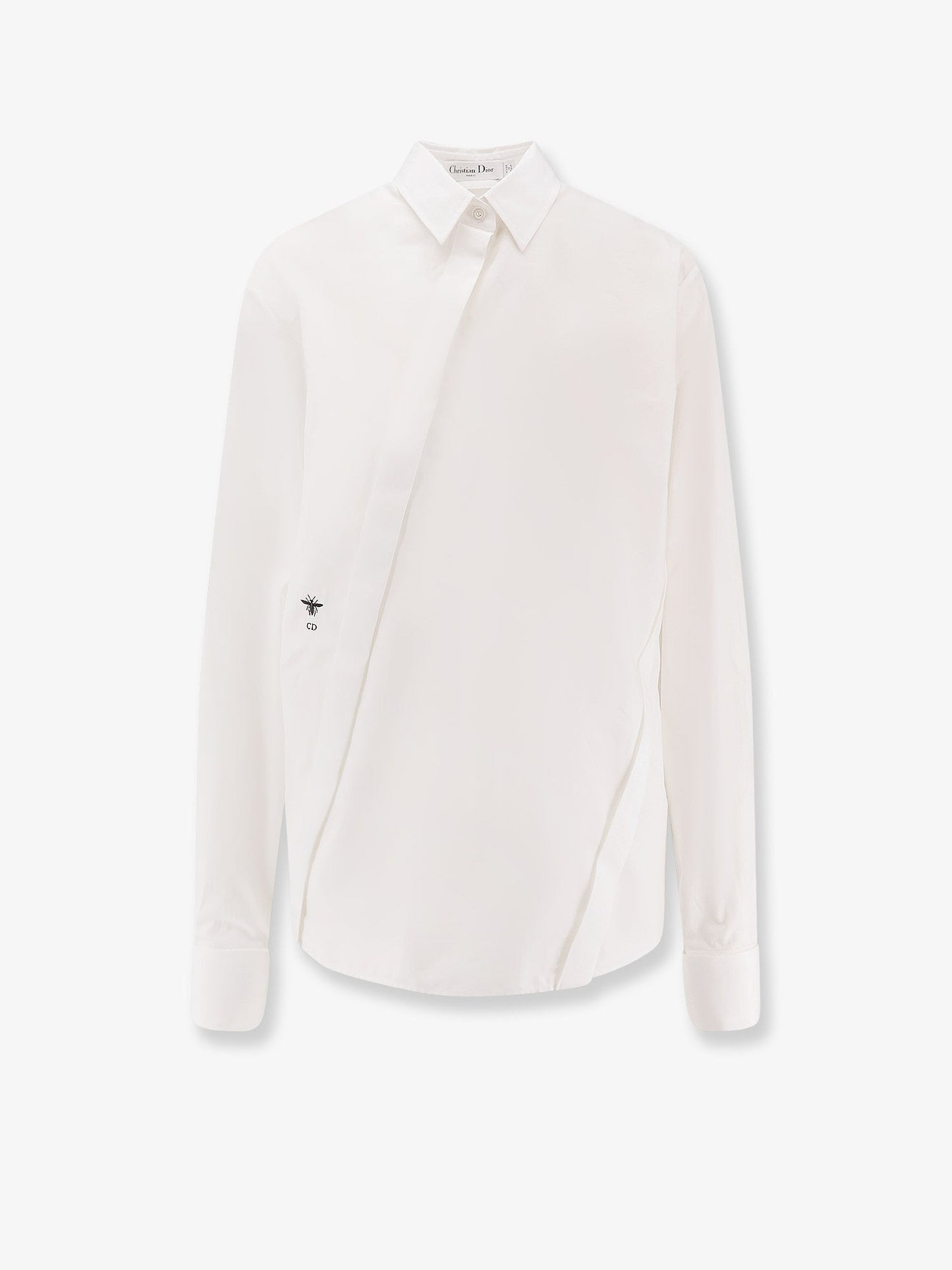 Dior Women Shirt With Oblique Closure CHRISTIAN DIOR