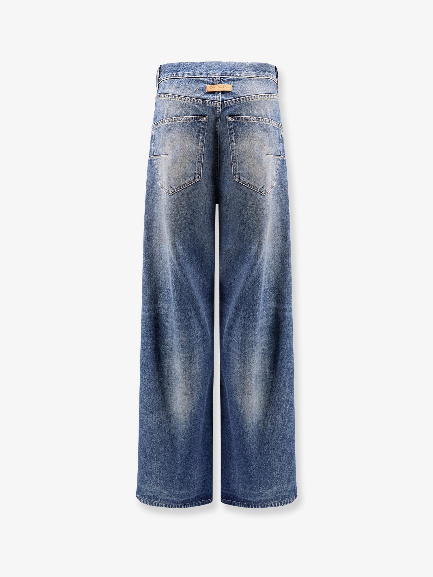 Dior Women Flared Jeans With Destroyed Effect CHRISTIAN DIOR