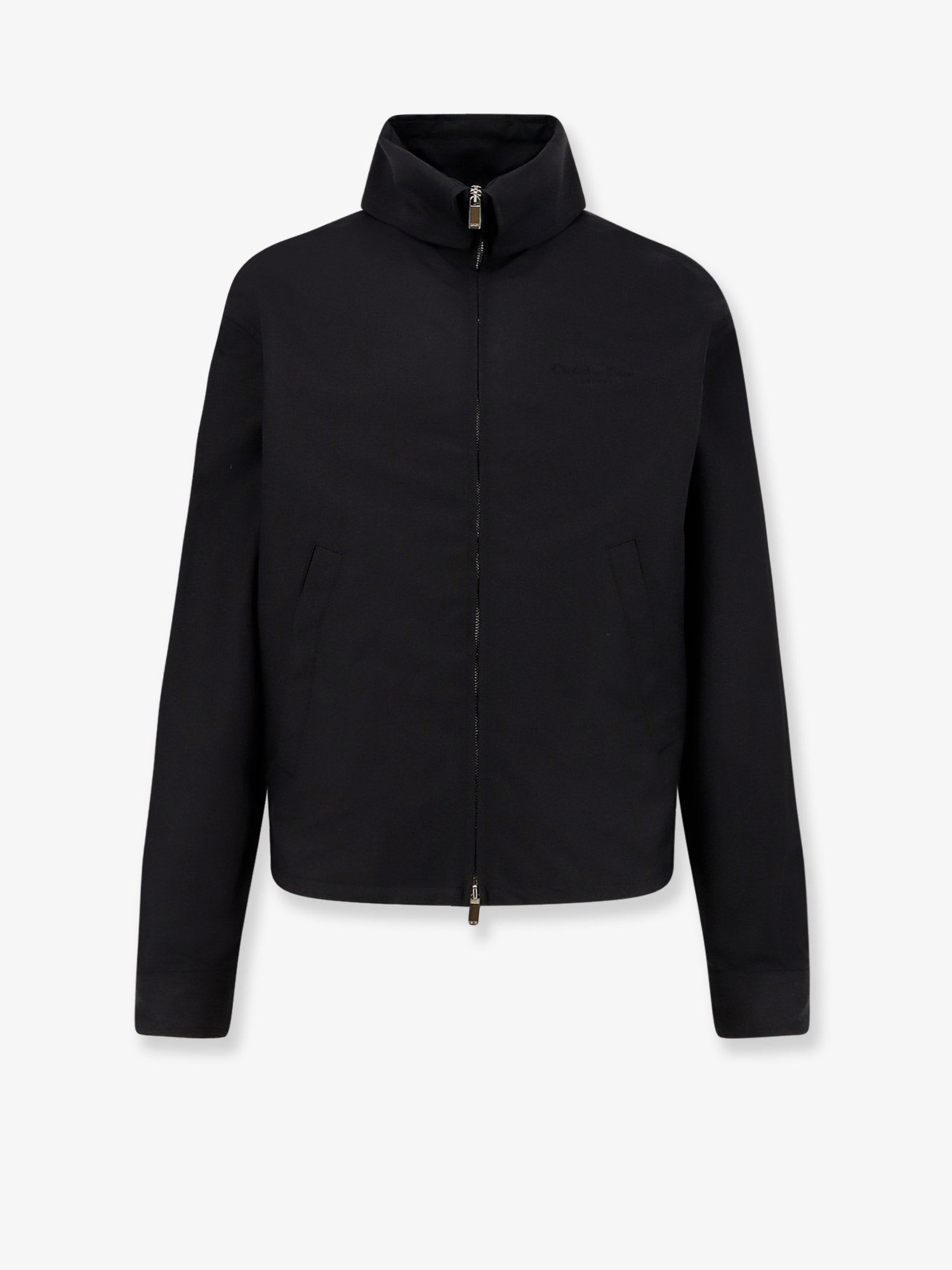 Dior Men Christian Dior Couture Cotton Blend Satin Jacket CHRISTIAN DIOR