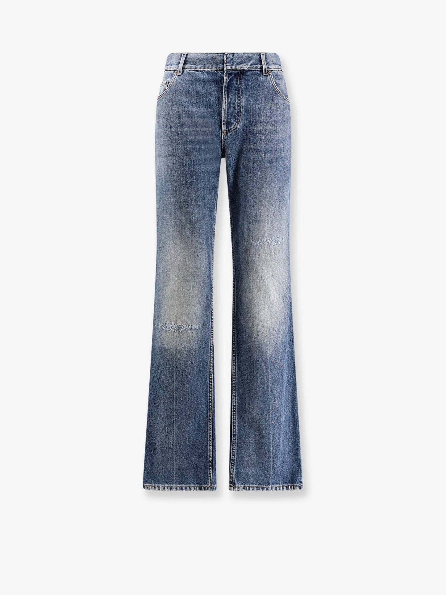 Dior Women Regular Fit Stone-Washed Denim Jeans CHRISTIAN DIOR