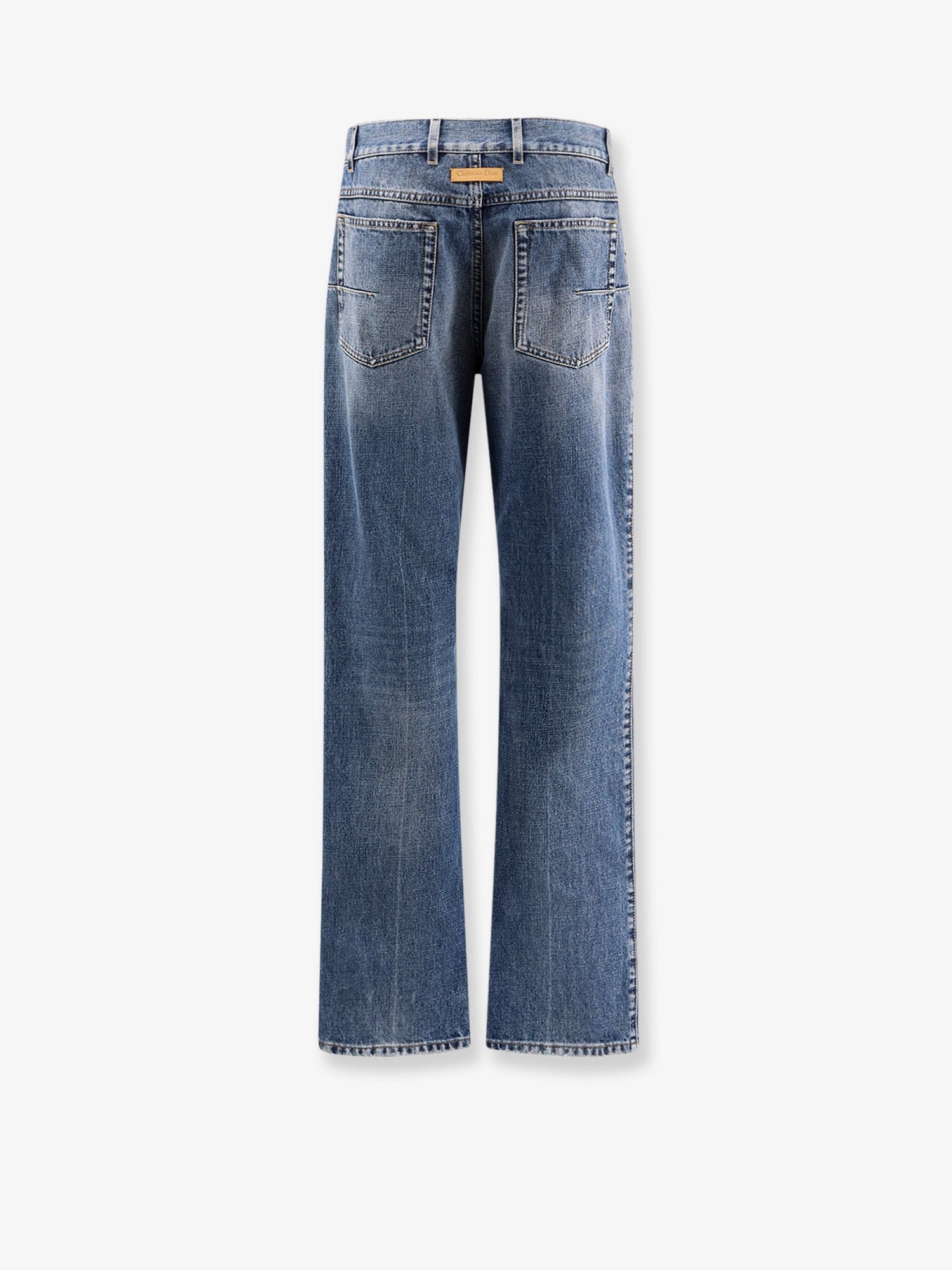 Dior Women Regular Fit Stone-Washed Denim Jeans CHRISTIAN DIOR