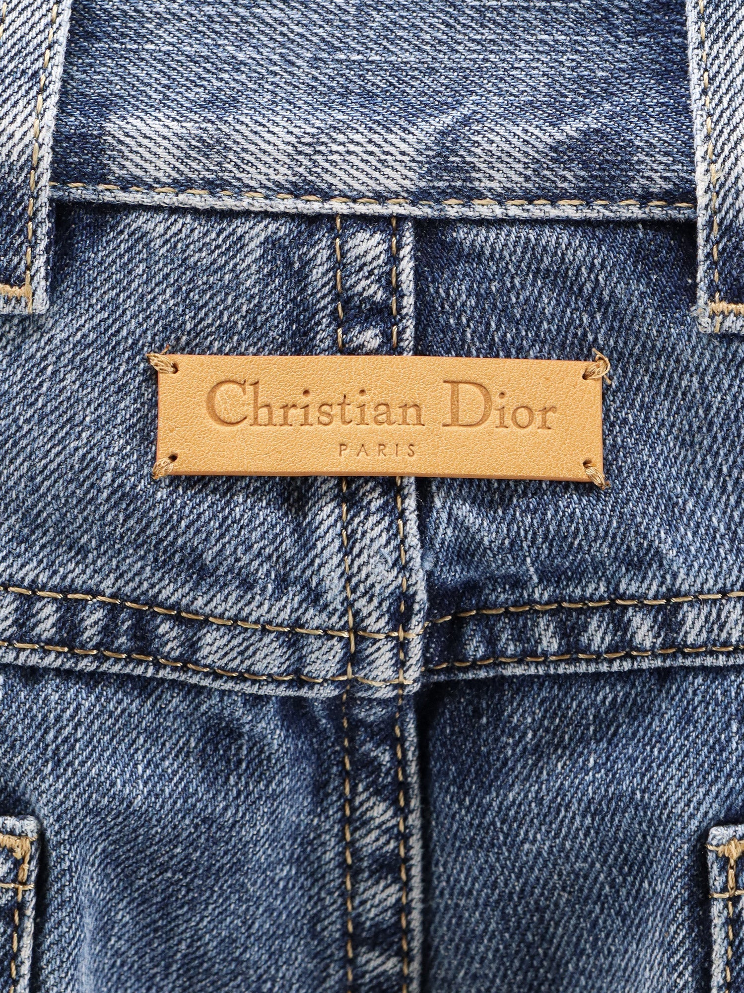 Dior Women Regular Fit Stone-Washed Denim Jeans CHRISTIAN DIOR