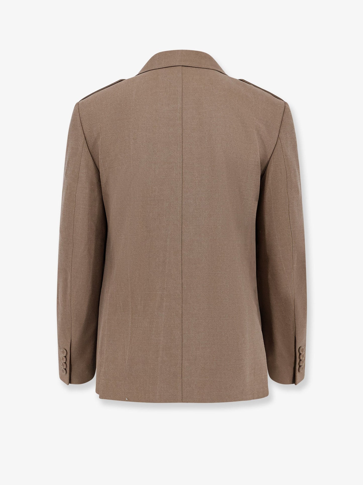 Dior Men Single-Breasted Virgin Wool Blazer CHRISTIAN DIOR