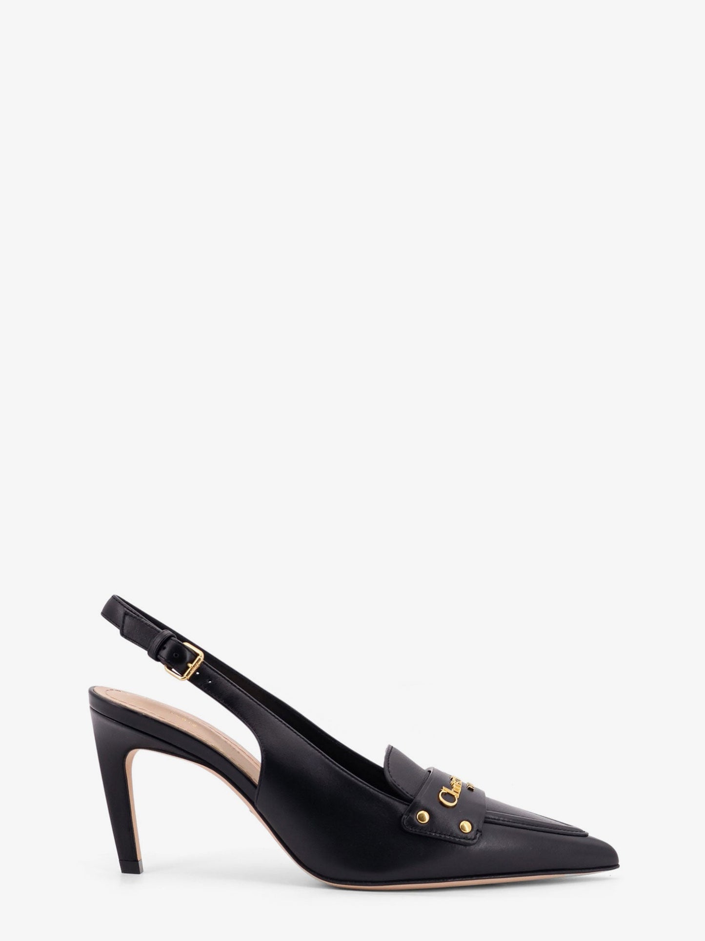 Dior Women Boy Leather Decollete Slingback CHRISTIAN DIOR