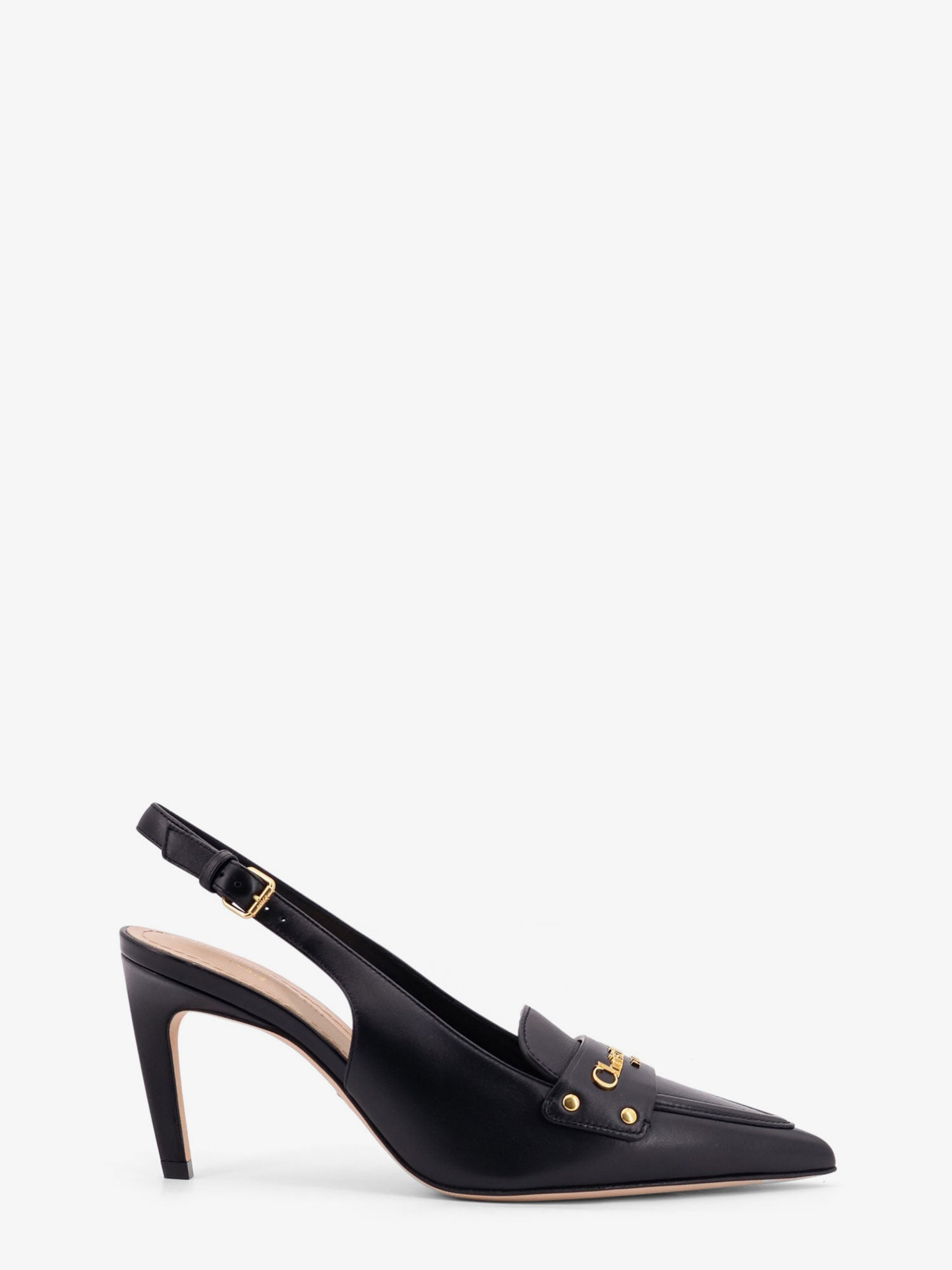 Dior Women Boy Leather Decollete Slingback CHRISTIAN DIOR