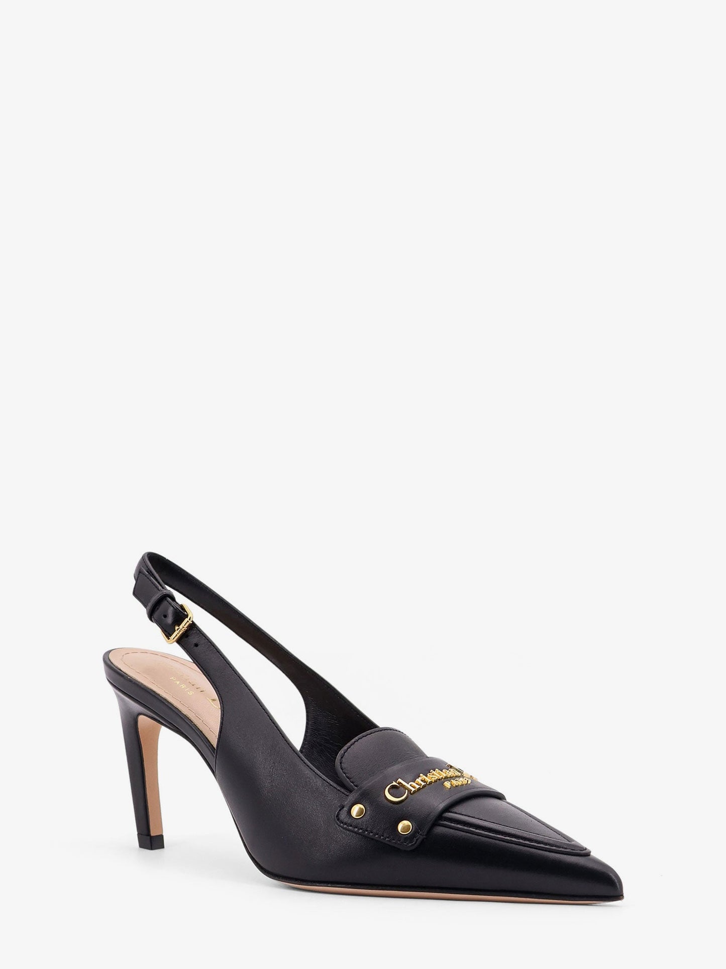 Dior Women Boy Leather Decollete Slingback CHRISTIAN DIOR