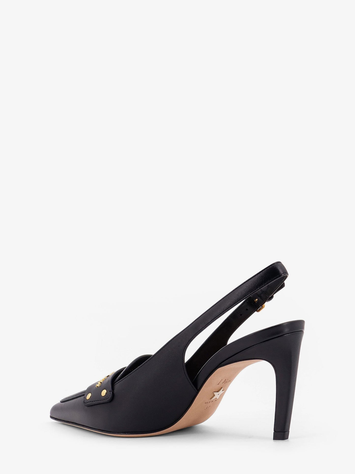 Dior Women Boy Leather Decollete Slingback CHRISTIAN DIOR