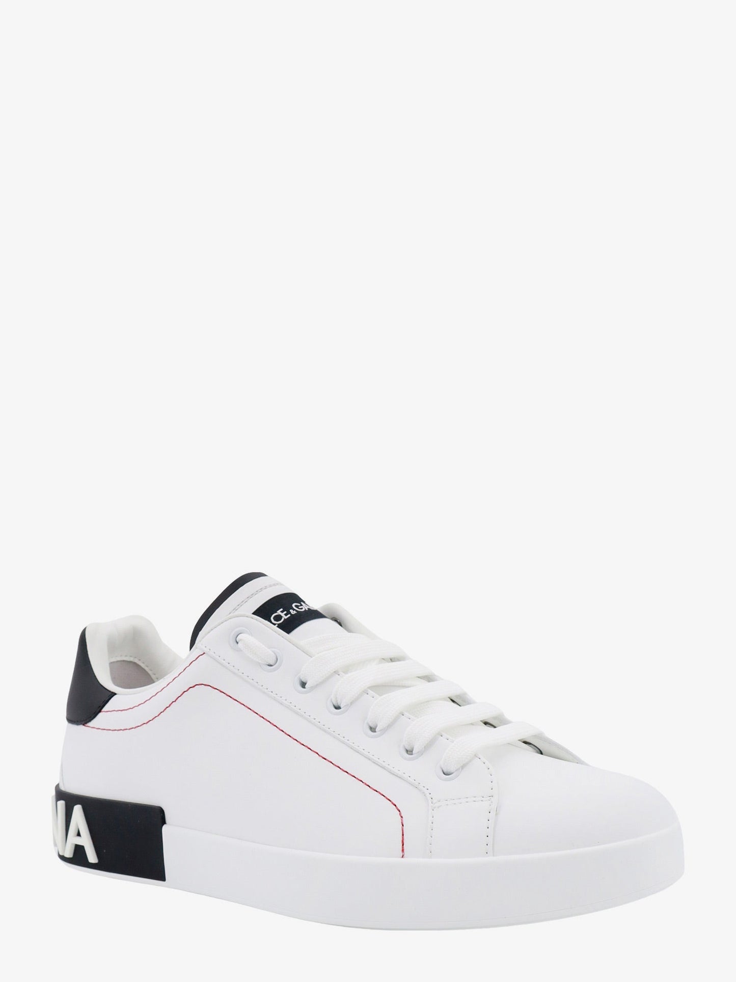 Dolce & Gabbana Men Low-Top Leather Sneakers DOLCE & GABBANA