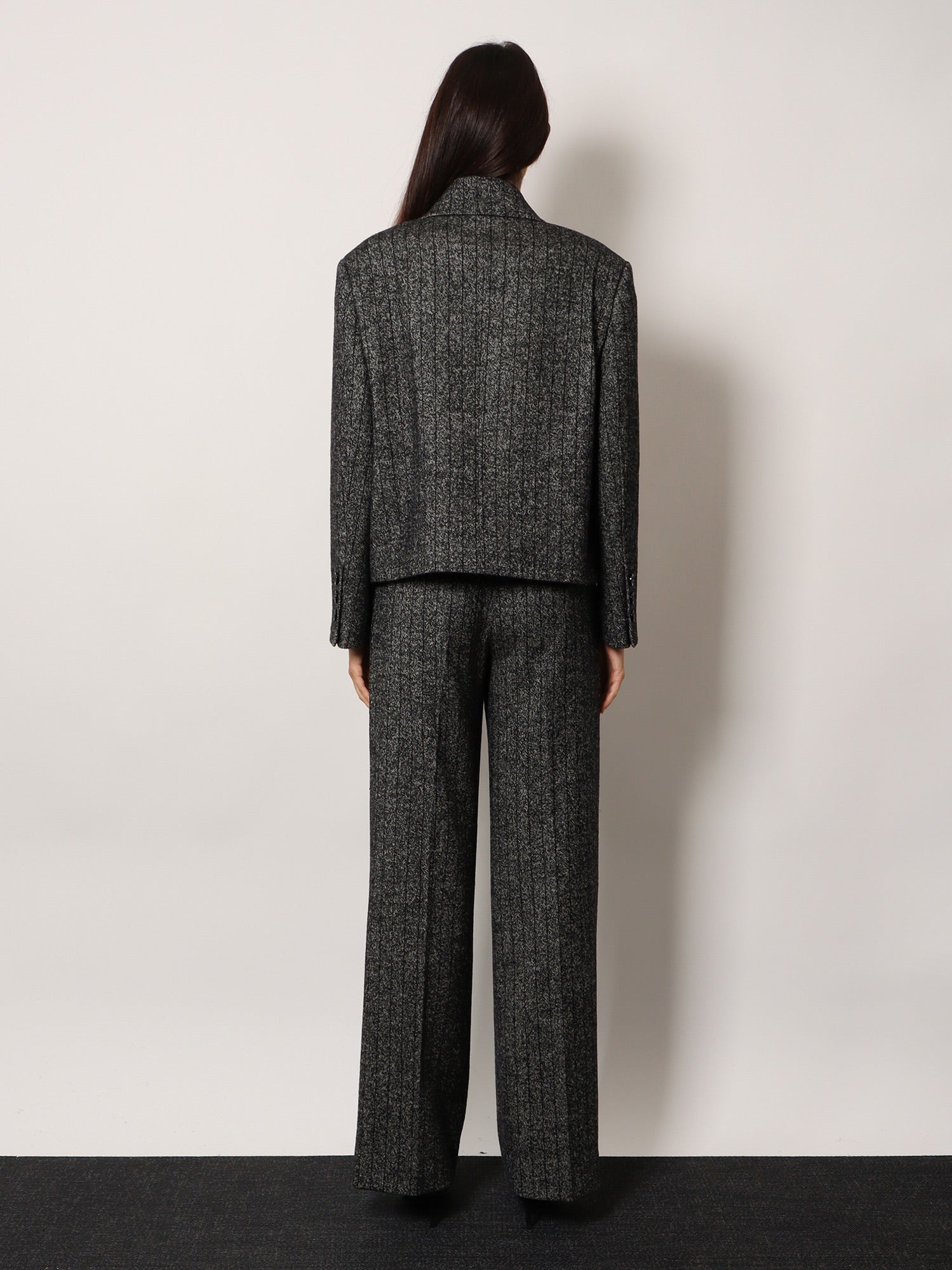 Dolce & Gabbana Women Wool Blend Striped Double-Breasted Blazer DOLCE & GABBANA