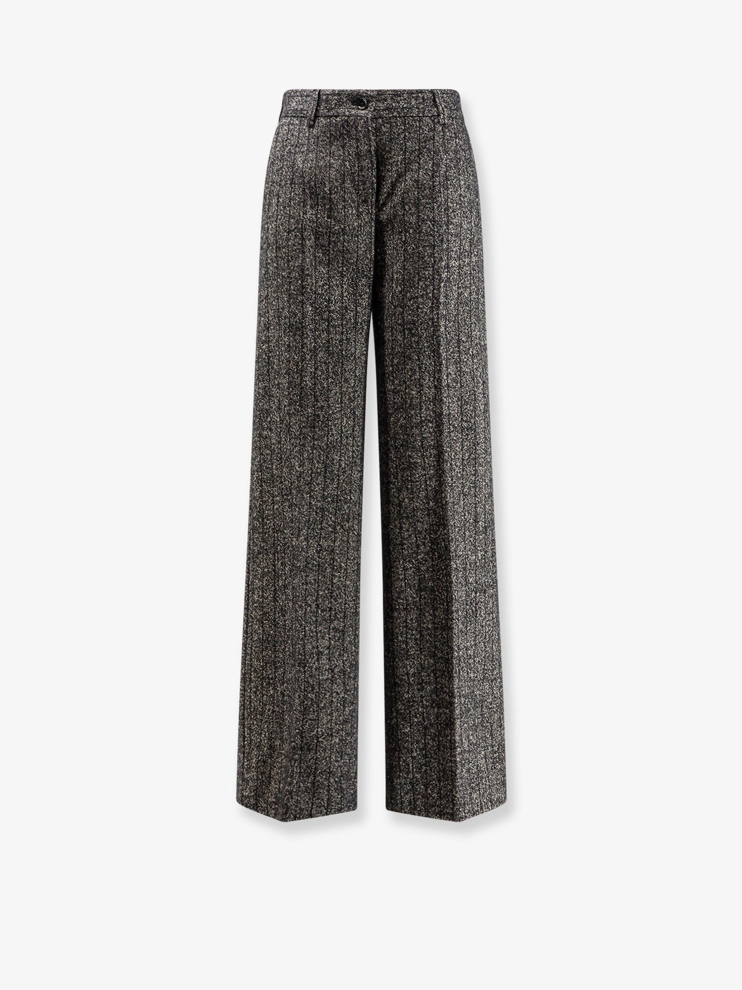 Dolce & Gabbana Women Striped Wool Blend Trousers DOLCE & GABBANA