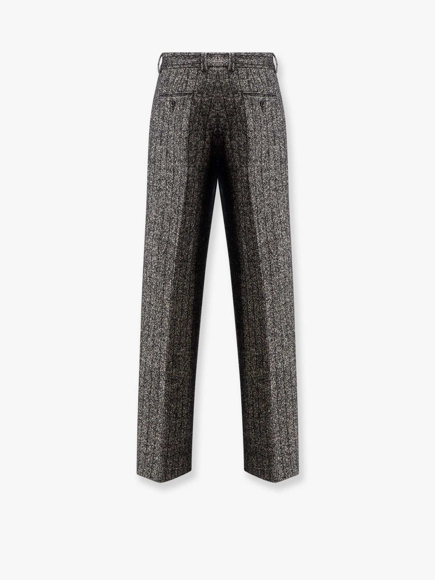 Dolce & Gabbana Women Striped Wool Blend Trousers DOLCE & GABBANA
