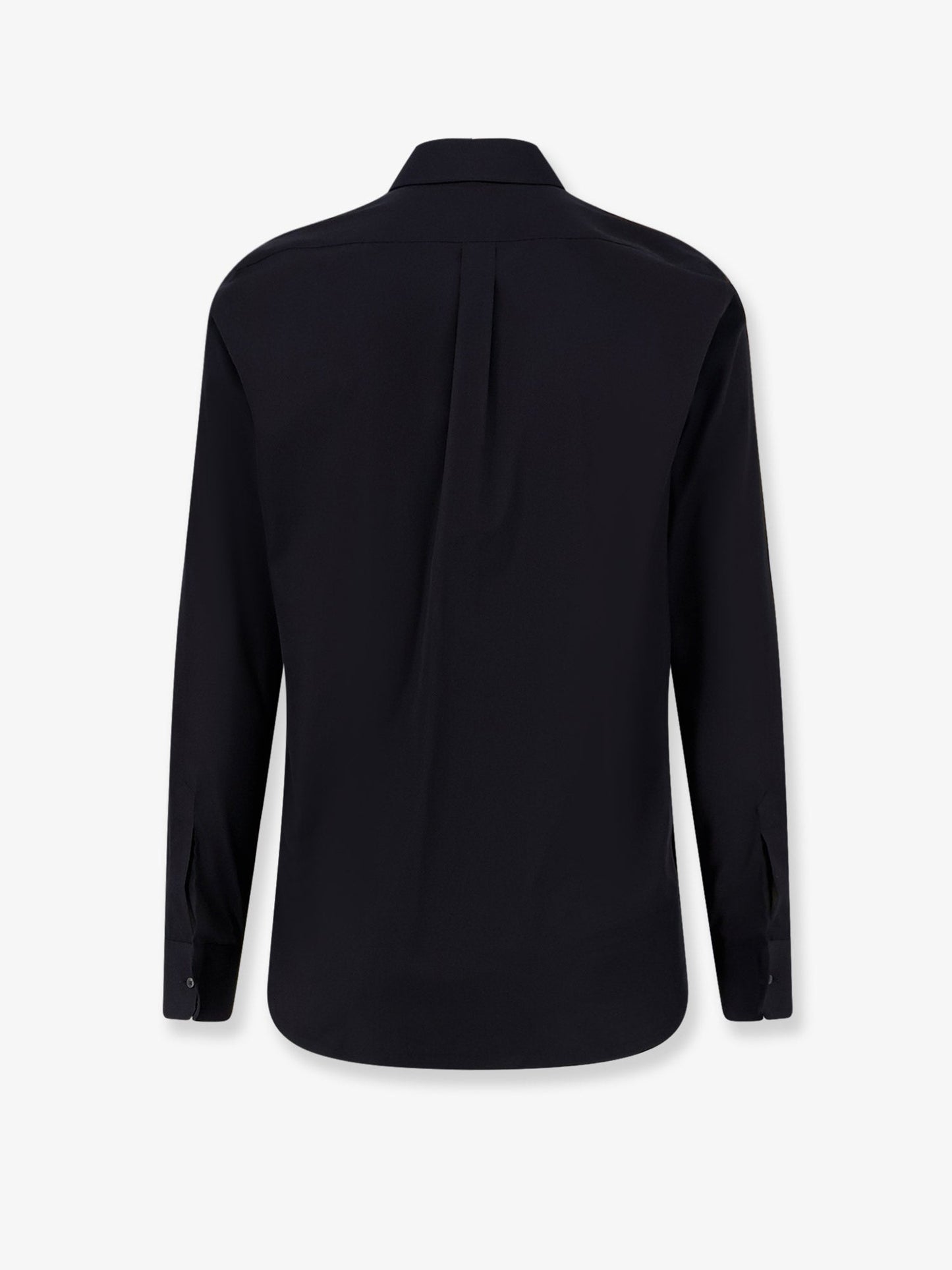 Dolce & Gabbana Men Cotton Shirt With Iconic Logo On The Front DOLCE & GABBANA