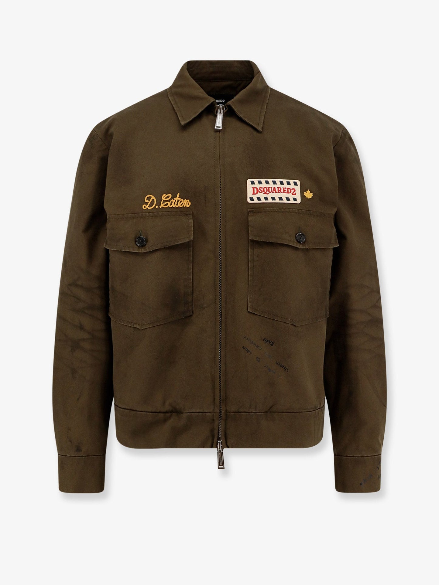 Dsquared2 Men Dsquared2 Bros Cotton Padded Jacket DSQUARED2