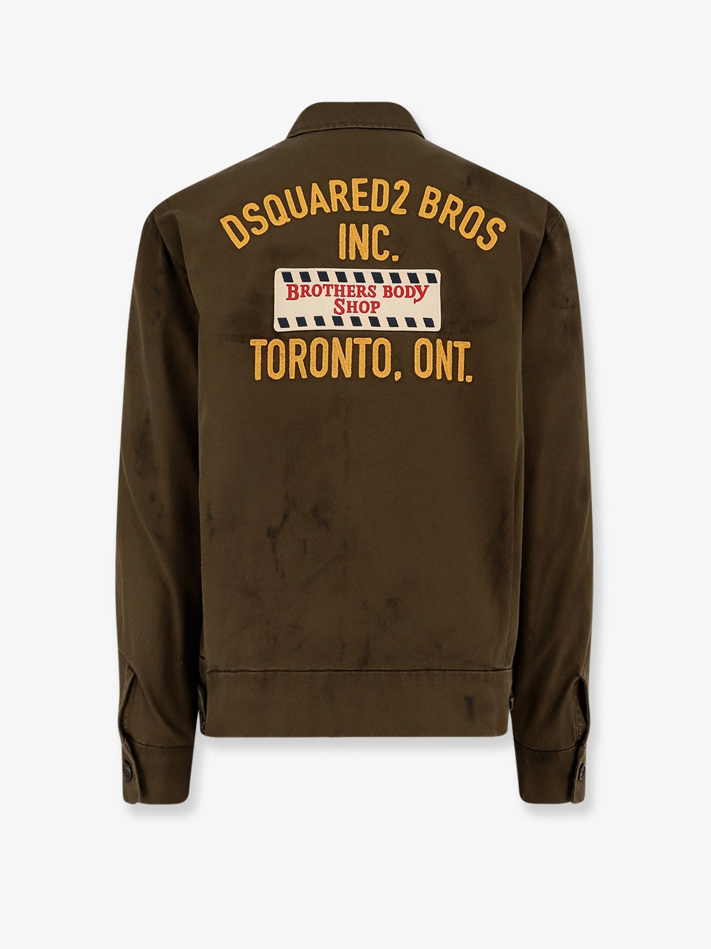 Dsquared2 Men Dsquared2 Bros Cotton Padded Jacket DSQUARED2