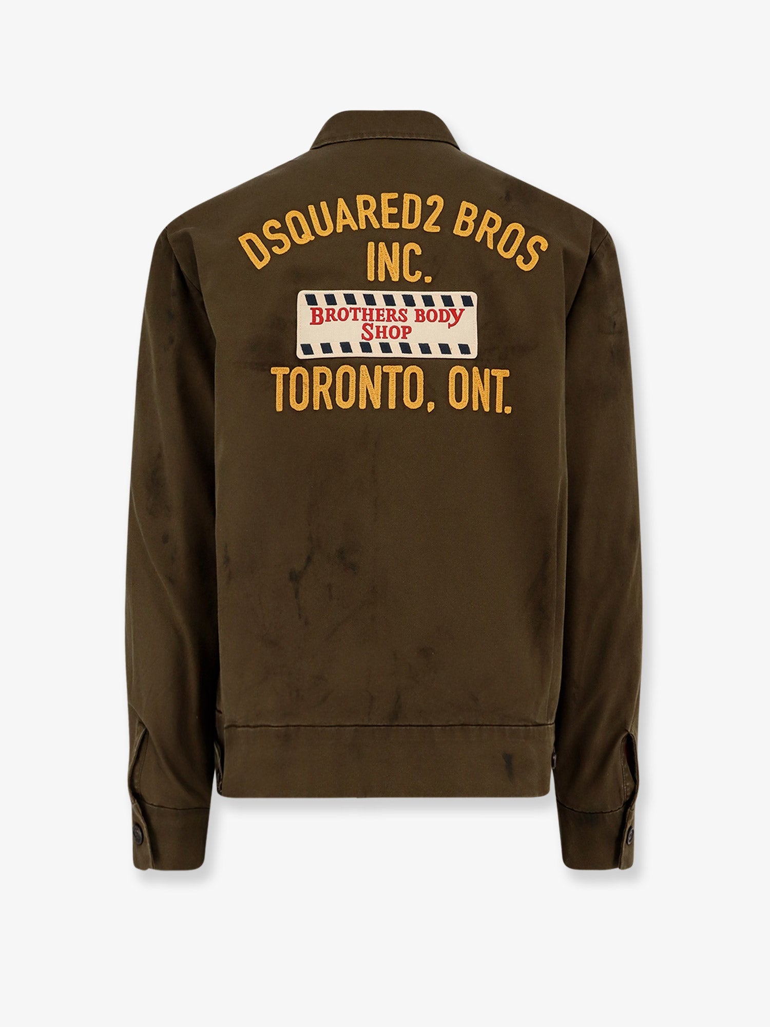 Dsquared2 Men Dsquared2 Bros Cotton Padded Jacket DSQUARED2