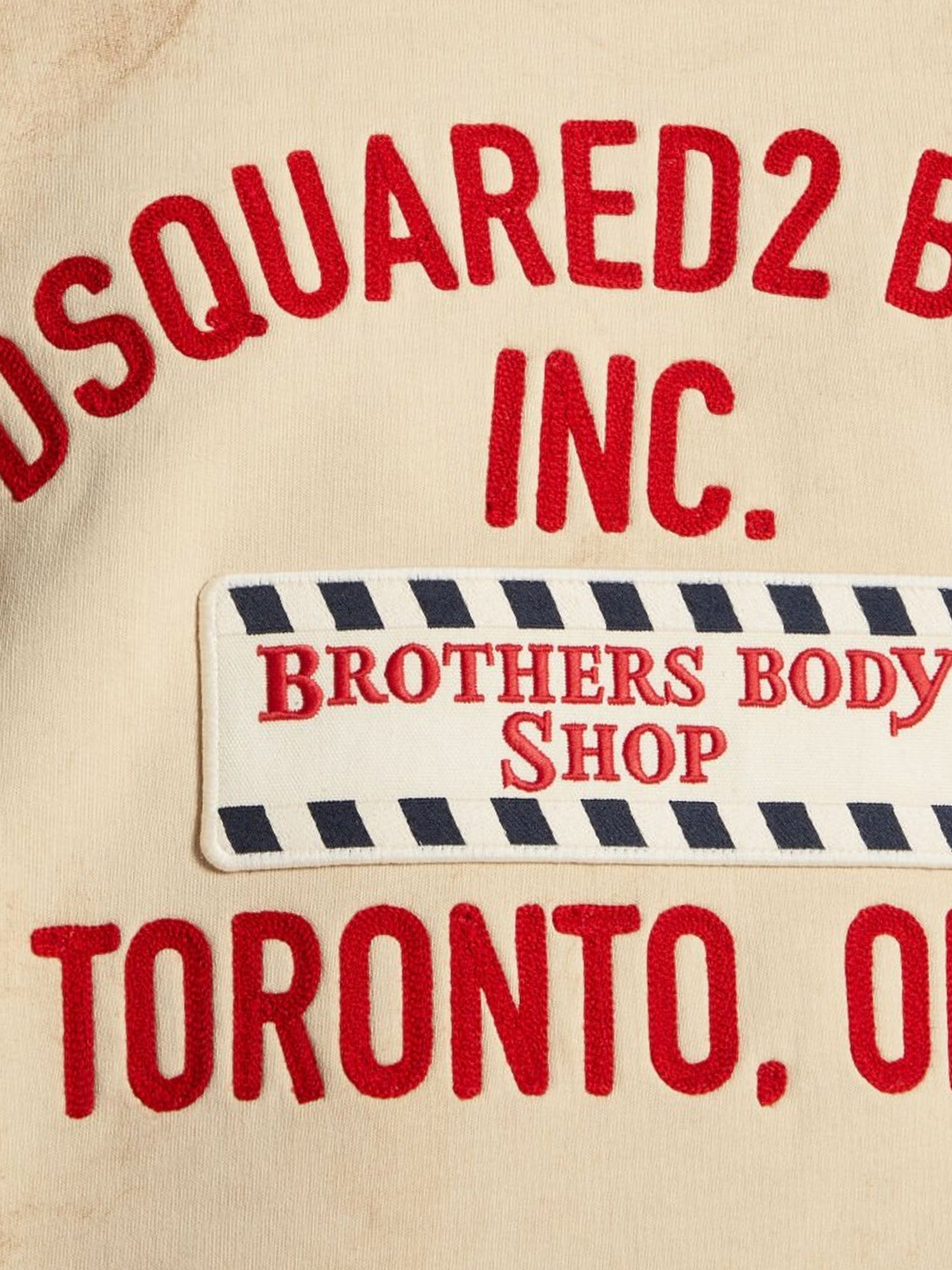 Dsquared2 Men Cotton Sweatshirt With Distressed Effect DSQUARED2