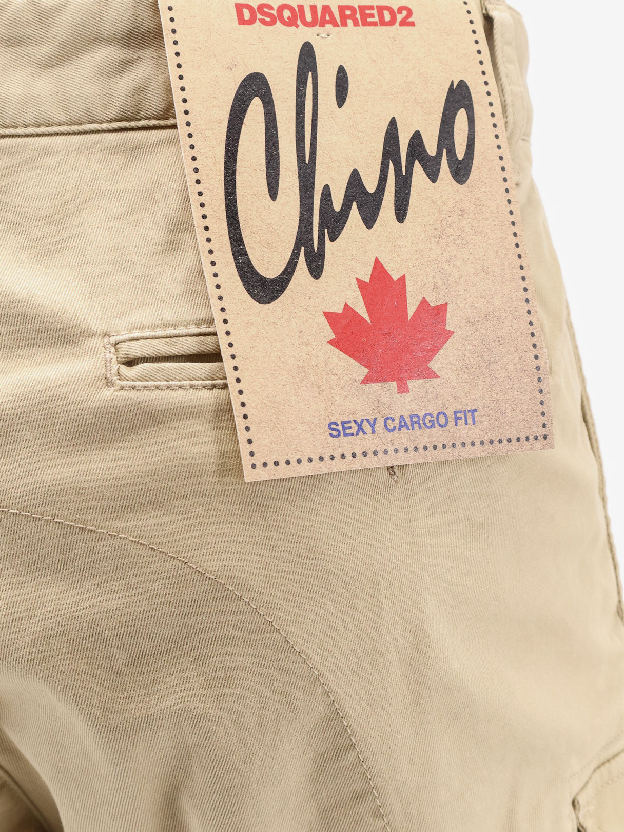 Dsquared2 Men Sexy Cargo Cotton Trousers DSQUARED2