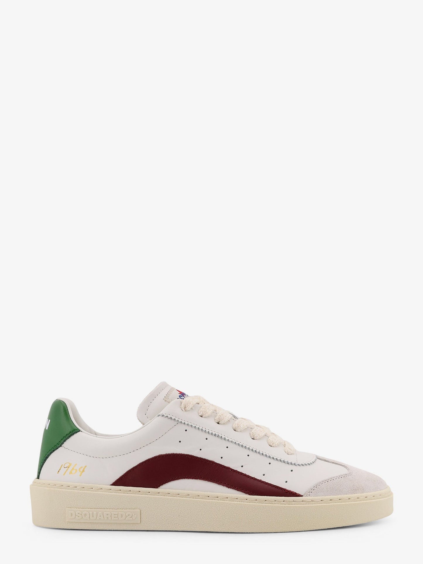 Dsquared2 Men Rider Leather Low-Top Sneakers DSQUARED2