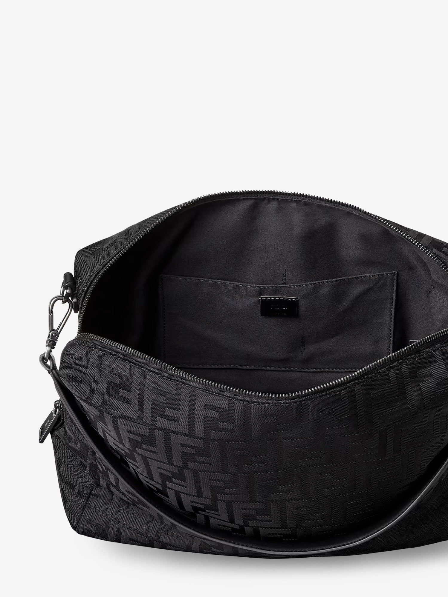 Fendi Men Fendi Lui Large Ff Nylon Crossbody Bag FENDI