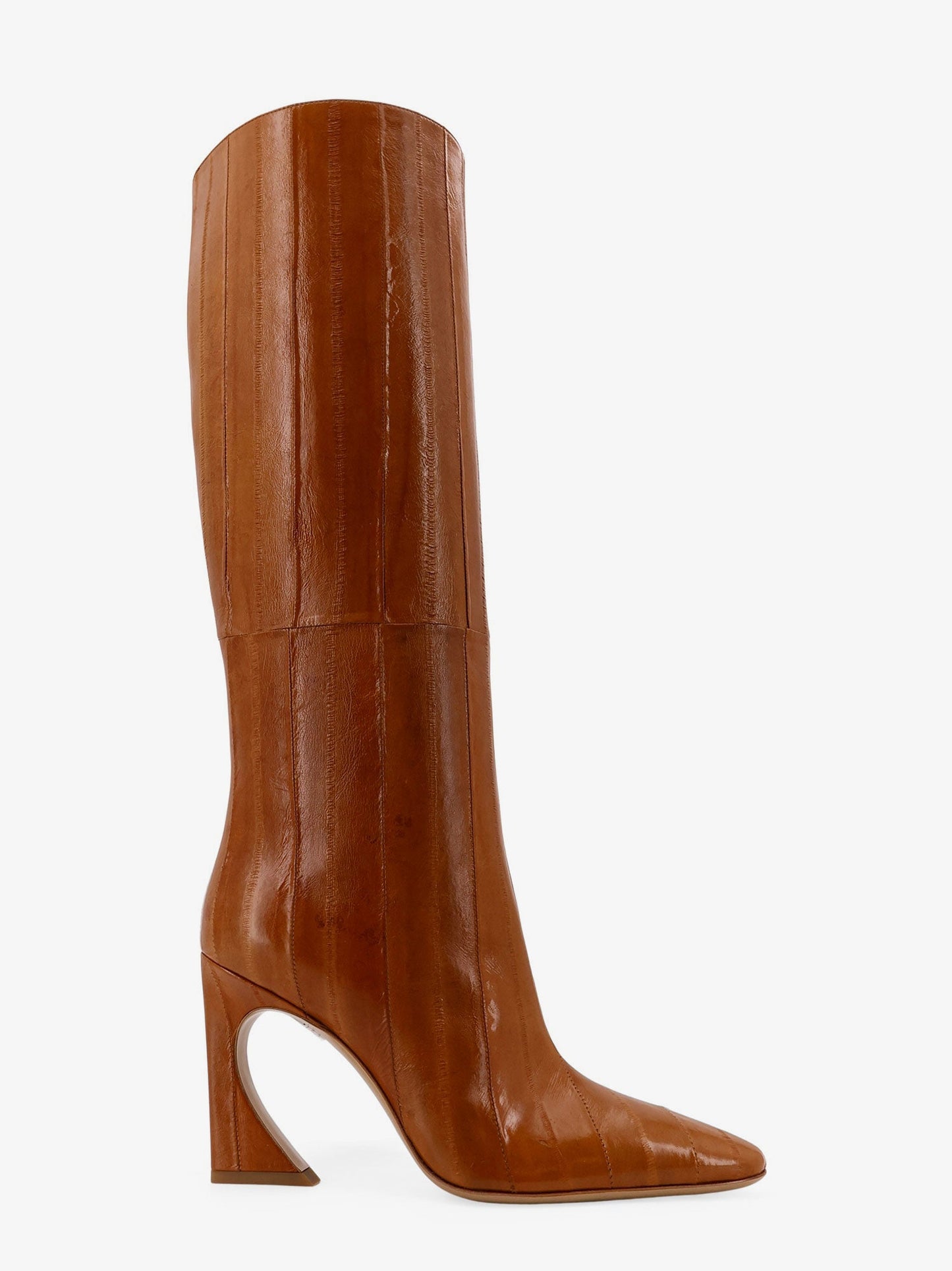 Fendi Women Fendi Arco Hagfish Leather Boots FENDI