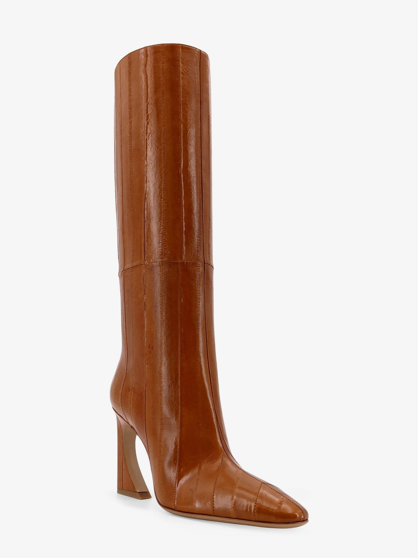 Fendi Women Fendi Arco Hagfish Leather Boots FENDI