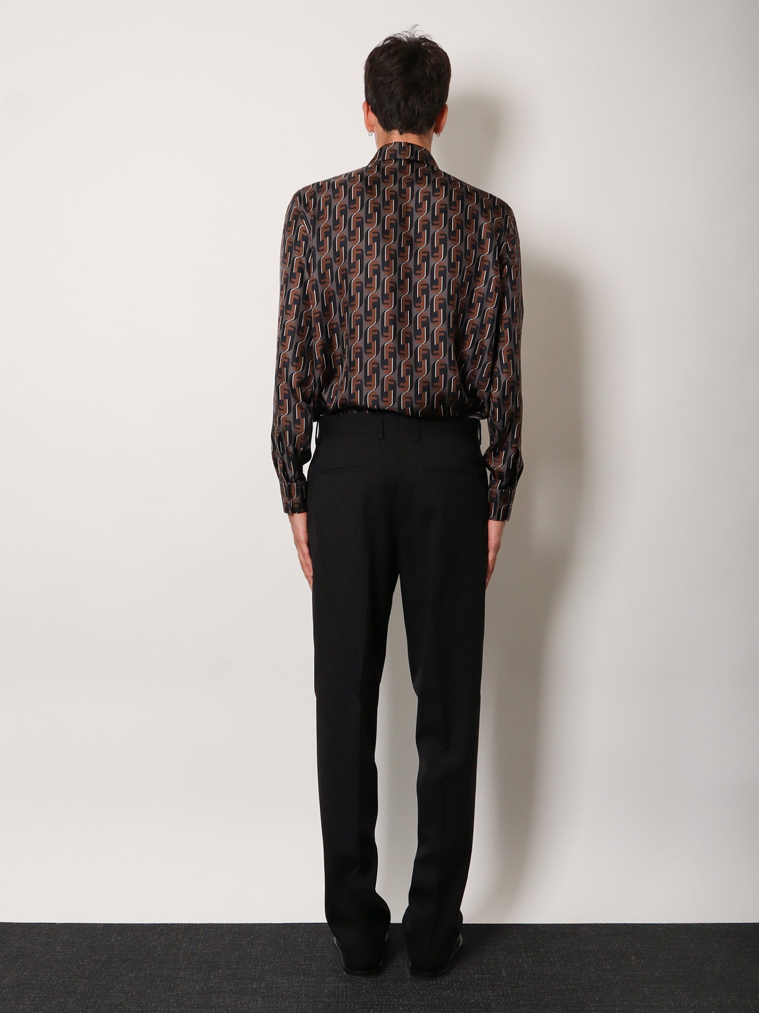 Fendi Men Virgin Wool Trousers FENDI