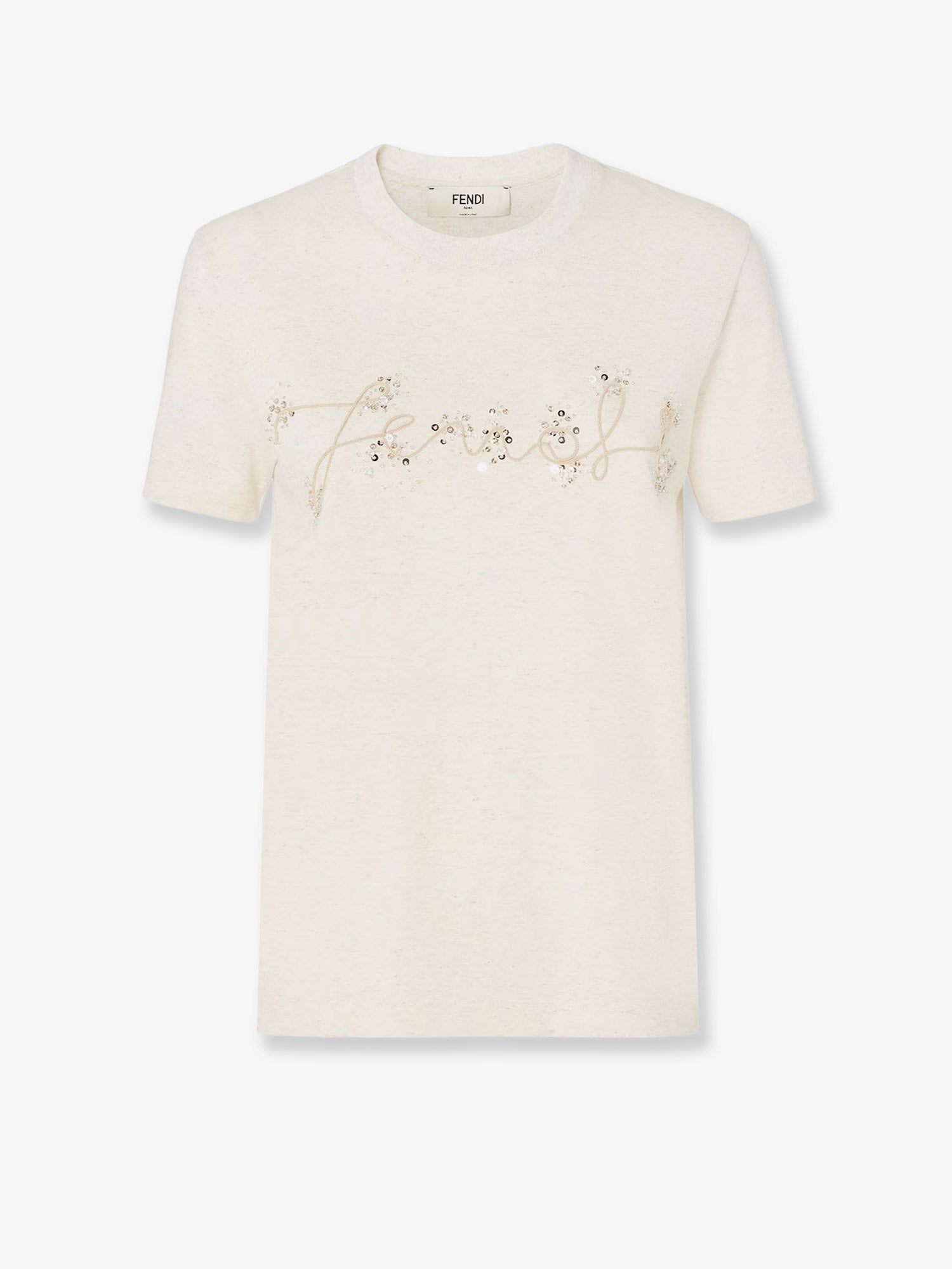 Fendi Women Cotton Blend T-Shirt FENDI