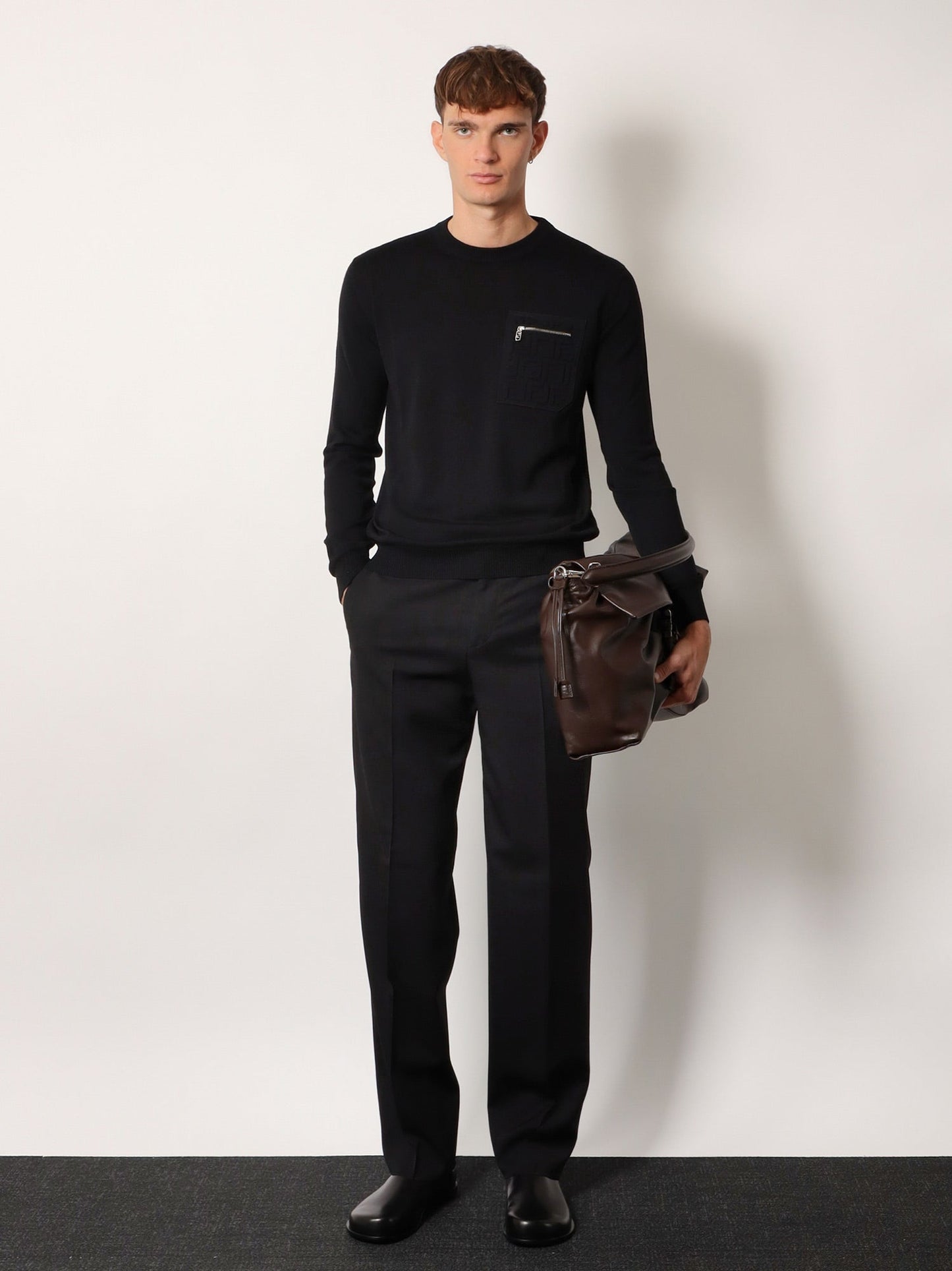 Fendi Men Virgin Wool Sweater FENDI