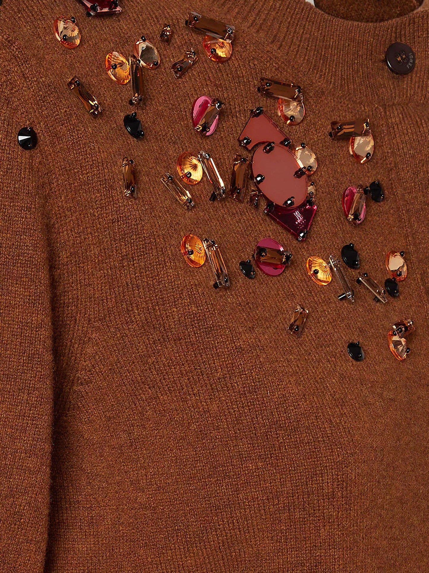 Fendi Women Wool And Cashmere Cardigan FENDI