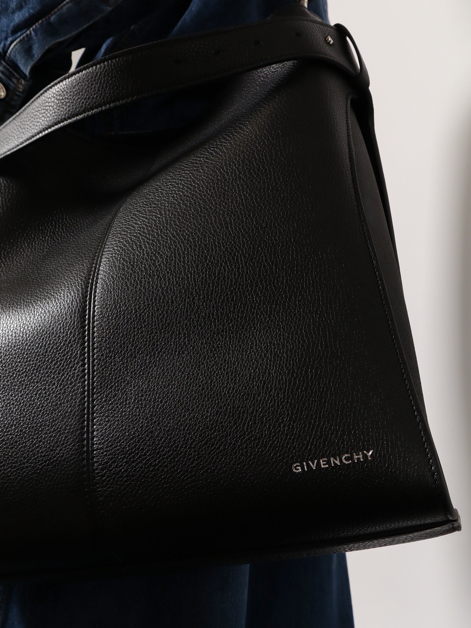Givenchy Men Belted Bag Leather Shoulder Bag GIVENCHY