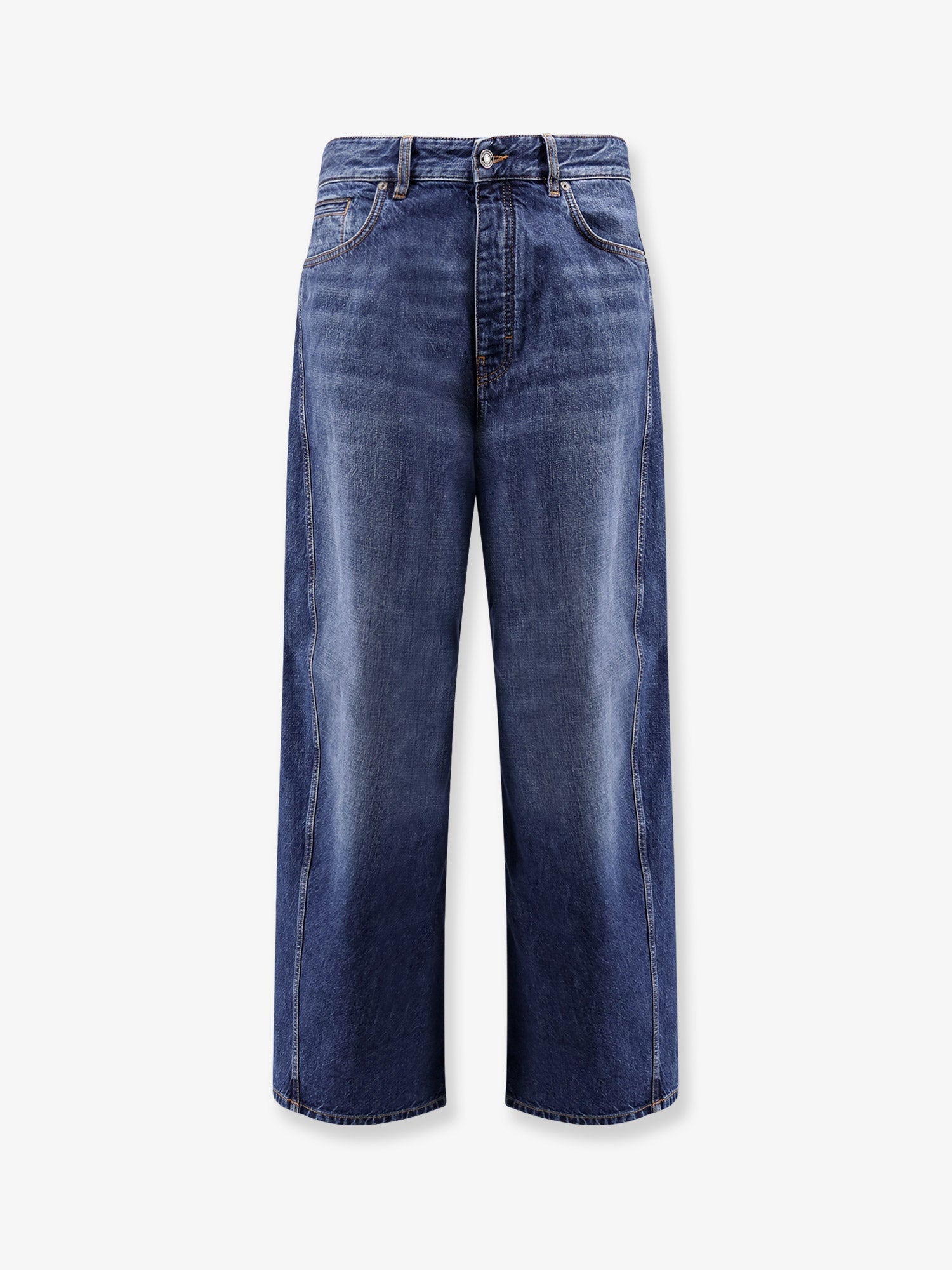 Givenchy Men Twisted Stone-Washed Denim Jeans GIVENCHY