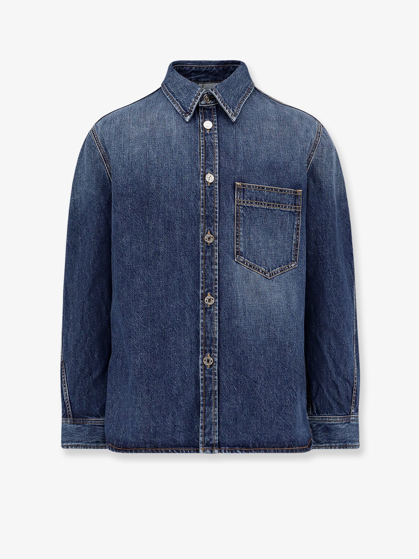 Givenchy Men Overshirt Denim Shirt GIVENCHY