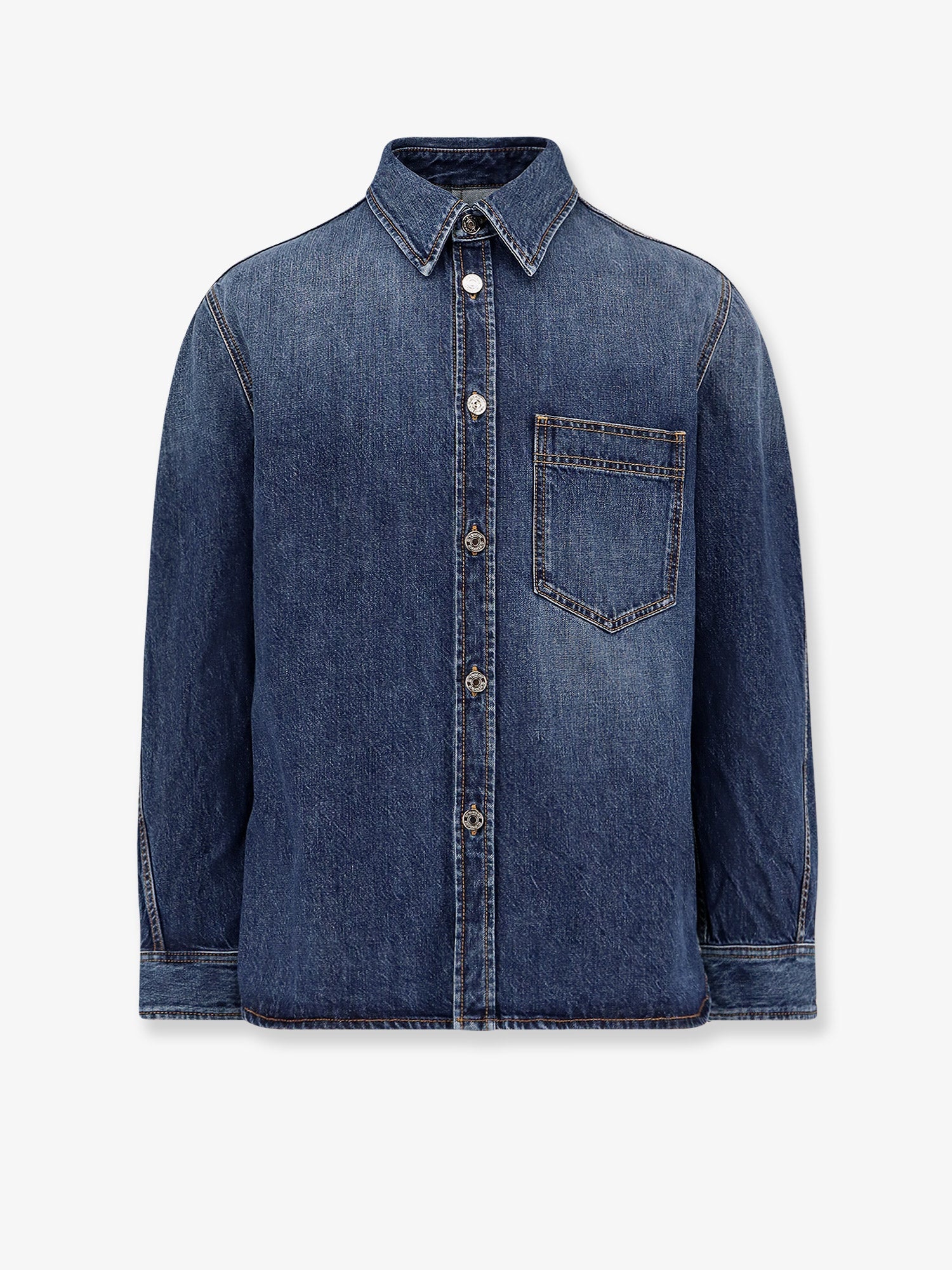 Givenchy Men Overshirt Denim Shirt GIVENCHY