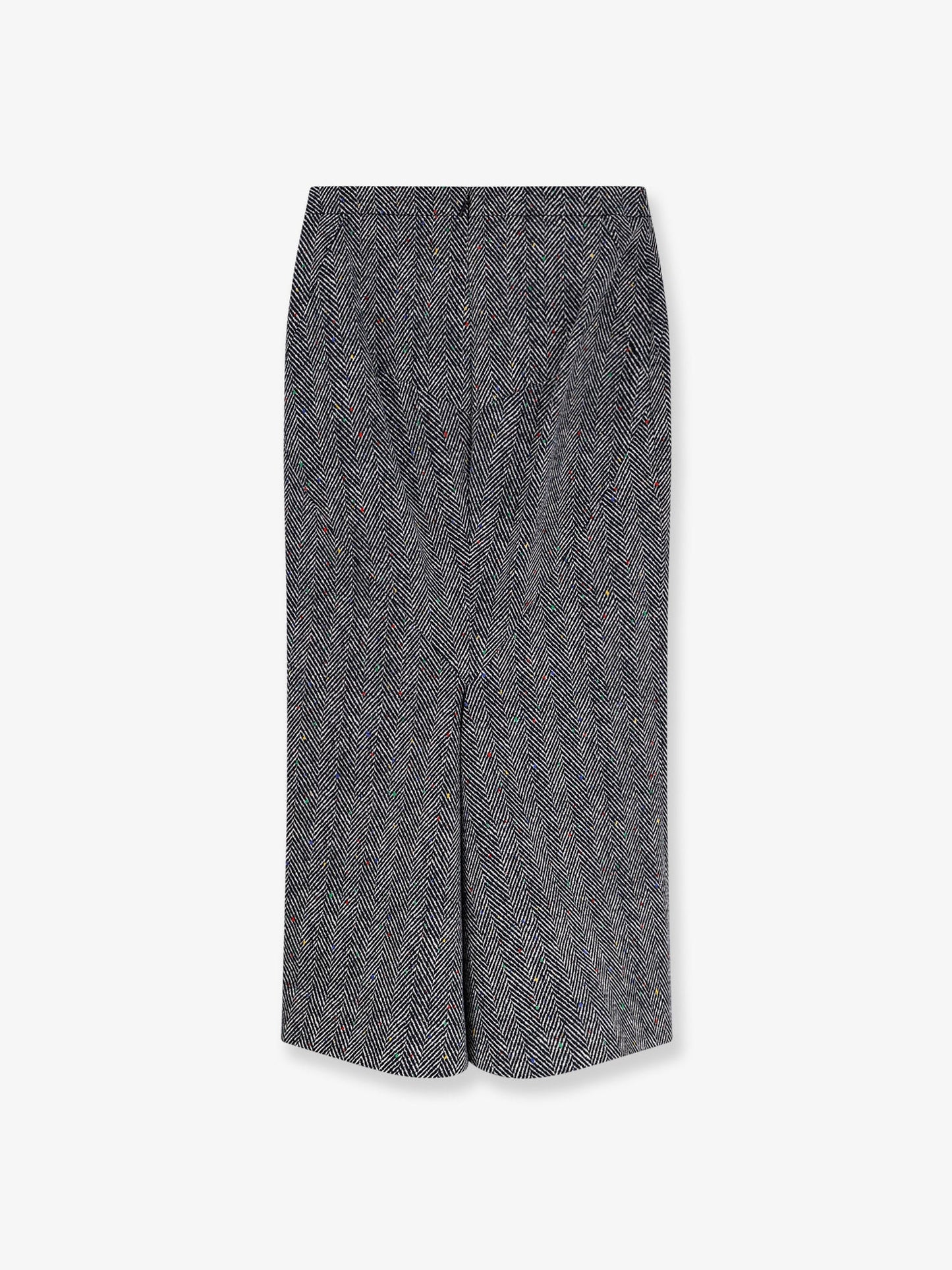 Givenchy Women Herringbone Motif Cotton Skirt GIVENCHY