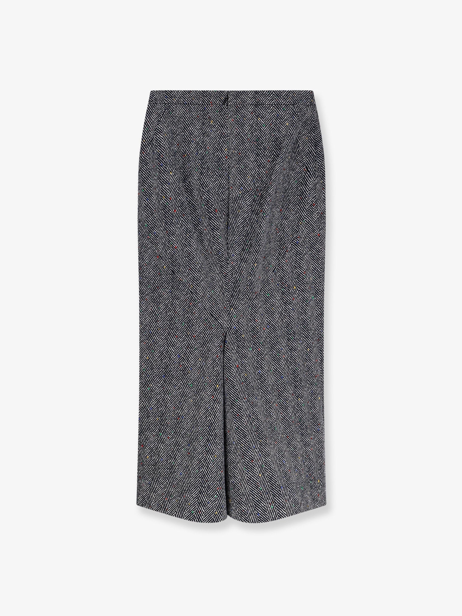 Givenchy Women Herringbone Motif Cotton Skirt GIVENCHY