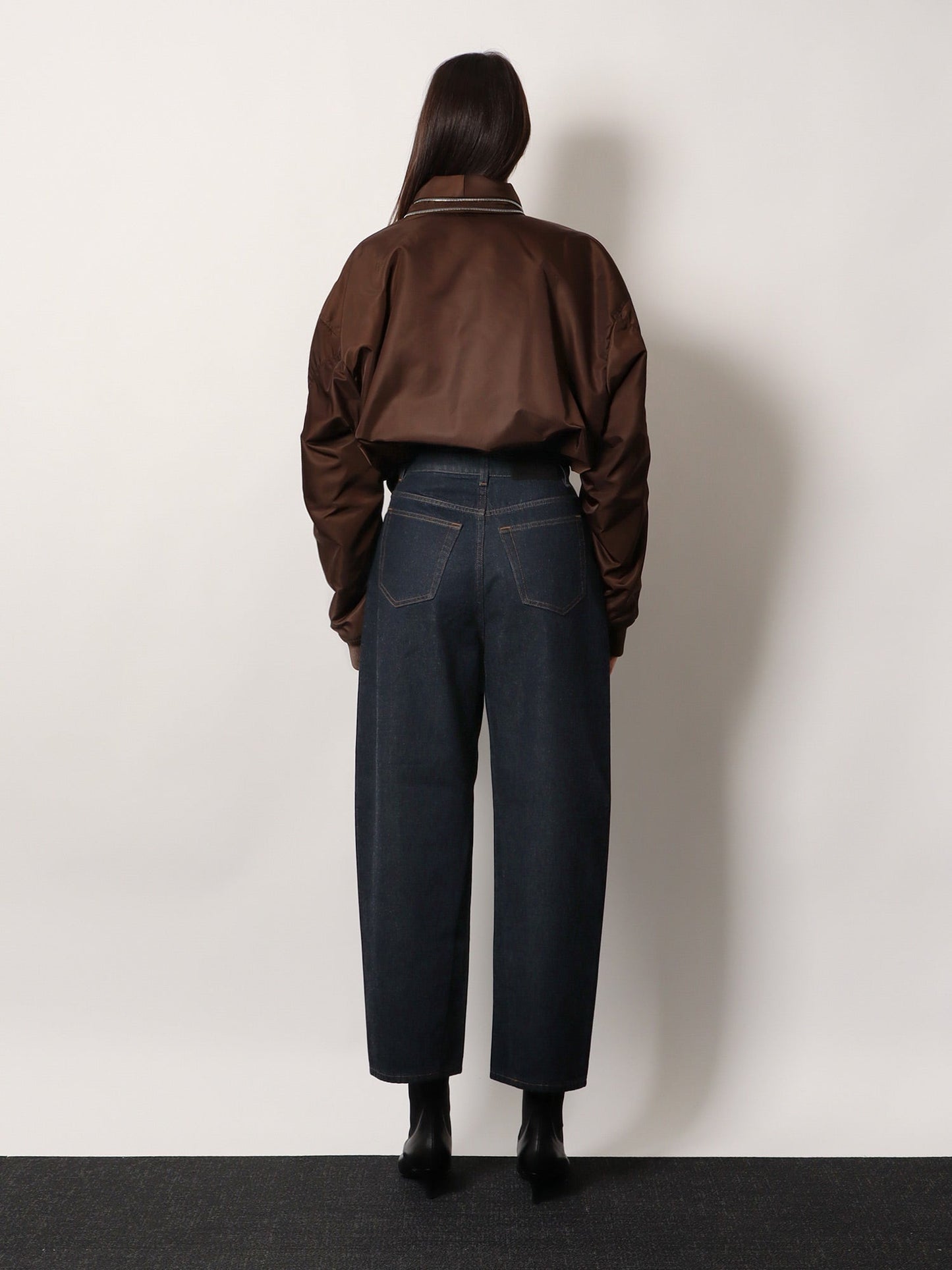 Givenchy Women Twisted Dark Blue Denim Jeans GIVENCHY