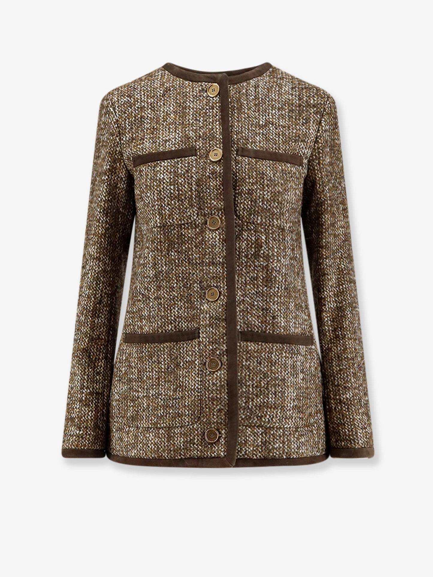 Golden Goose Deluxe Brand Women Boxy Fit Wool Blend Blazer GOLDEN GOOSE