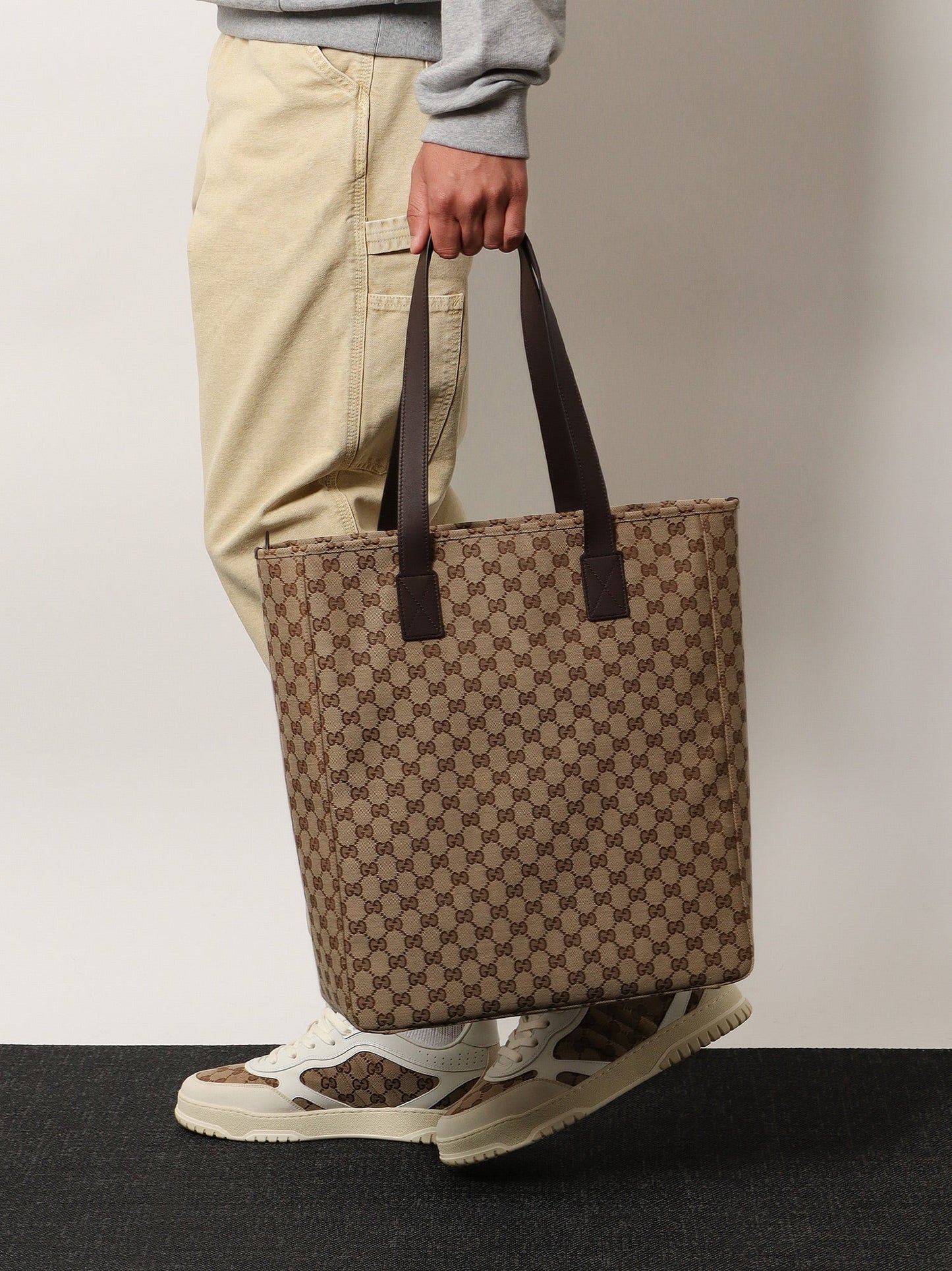Gucci Men Gg Fabric Shopping Bag GUCCI