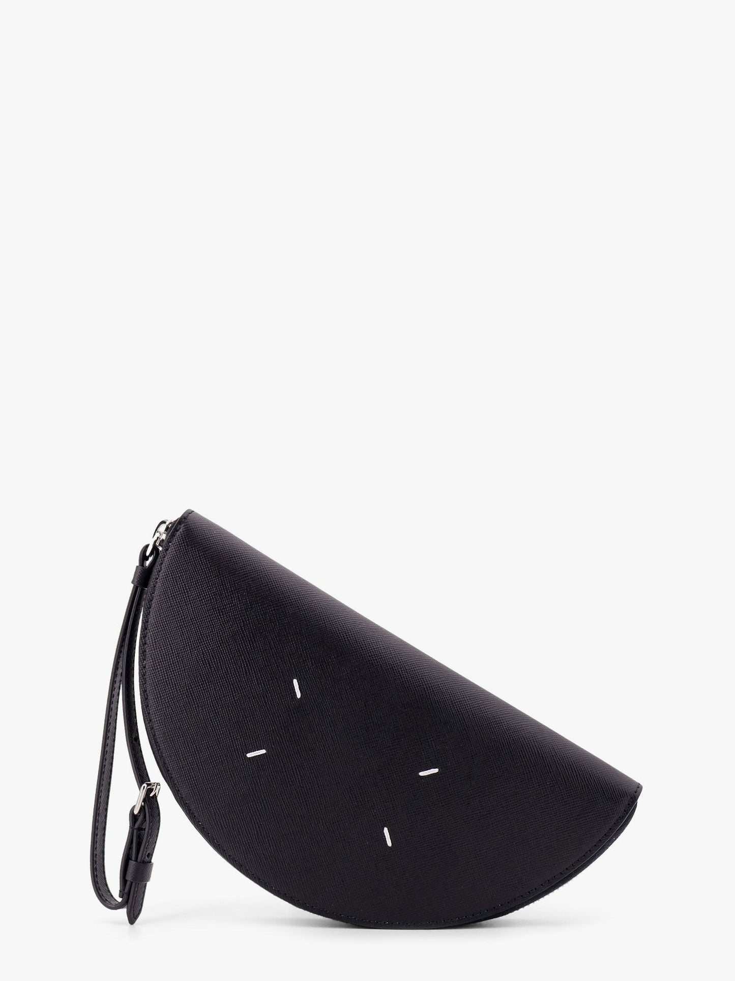 Maison Margiela Men Leather Pochette With Iconic Four Stitched Detail MAISON MARGIELA