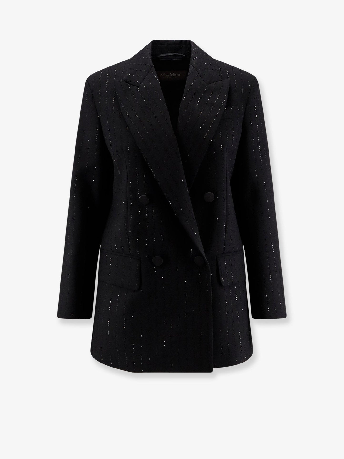 Max Mara Women Appia Virgin Wool Blazer With Sequins MAX MARA