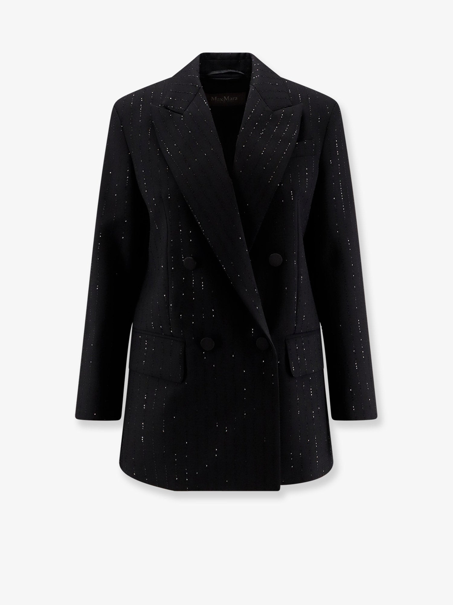 Max Mara Women Appia Virgin Wool Blazer With Sequins MAX MARA