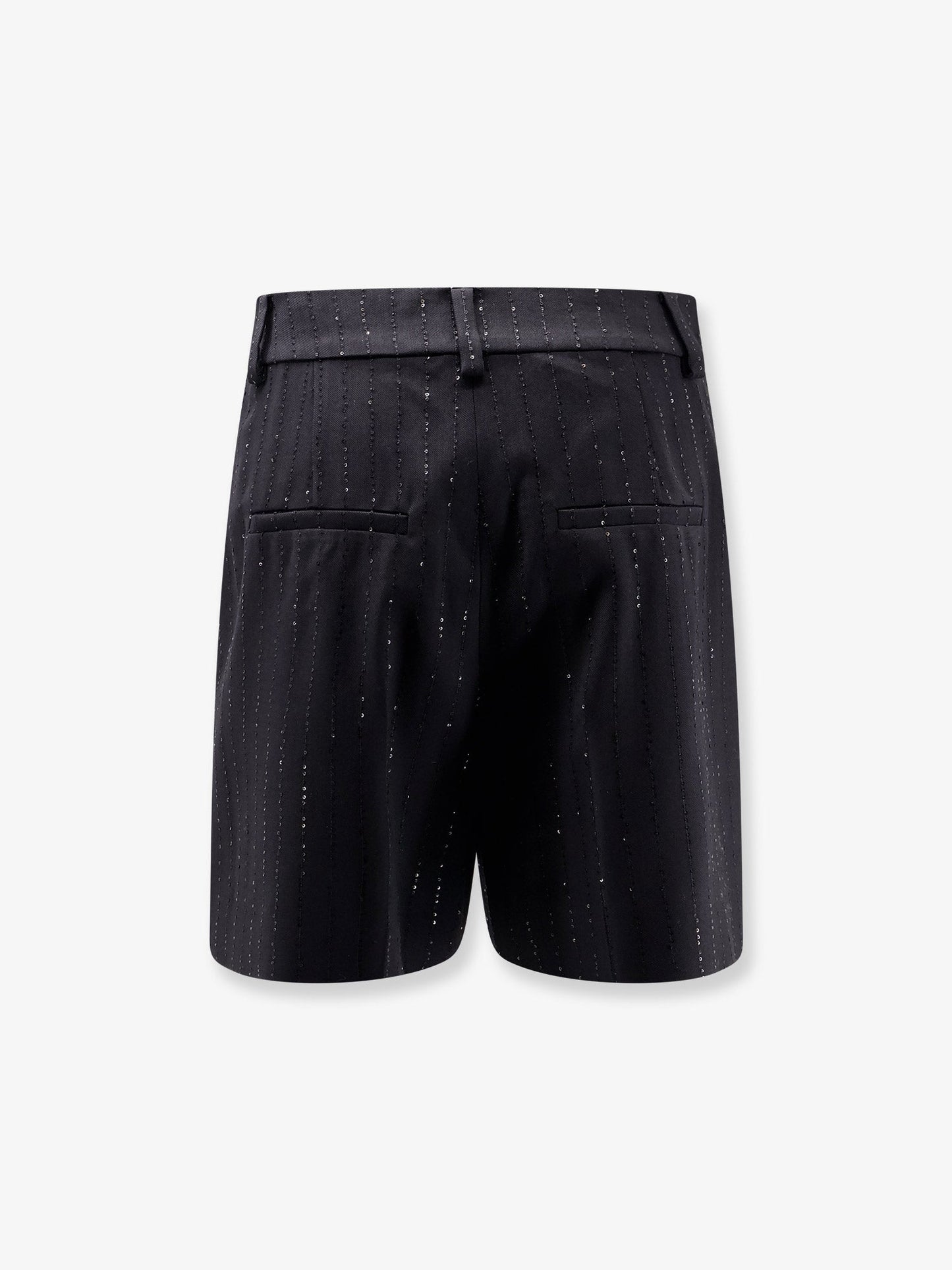 Max Mara Women Siberia Virgin Wool Shorts With Sequins MAX MARA
